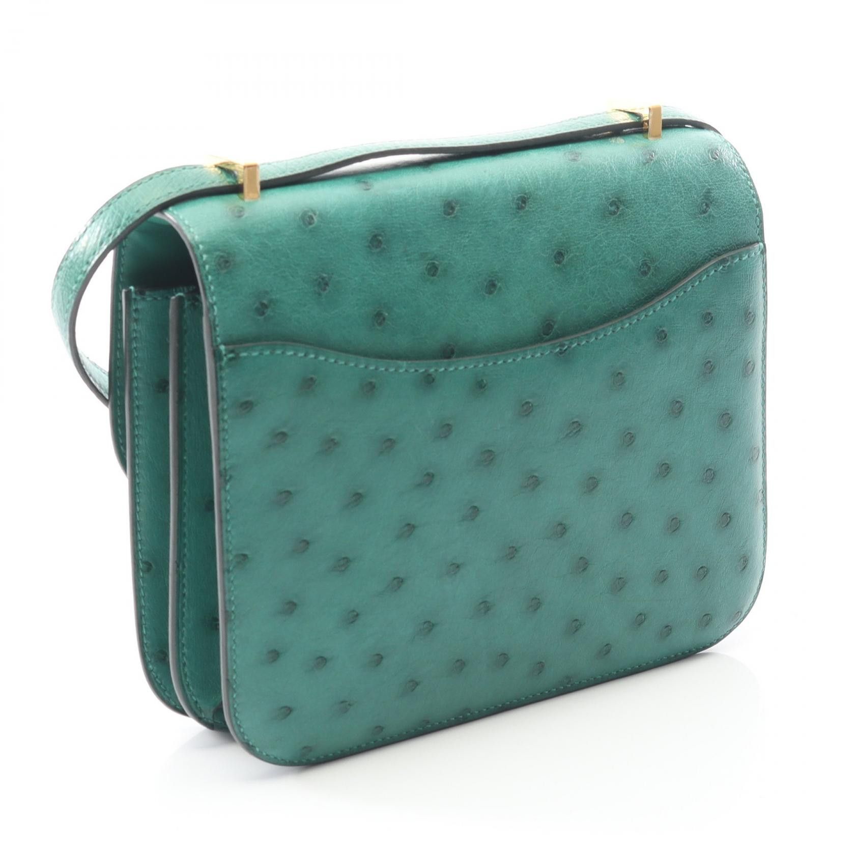 Hermes Hermes Hermes Constance3 Mini Ostrich Shoulder Bag Leather Shoulder Bag Stamp C (2018) DUTY FREE for USA Size ONE SIZE - 2 Thumbnail