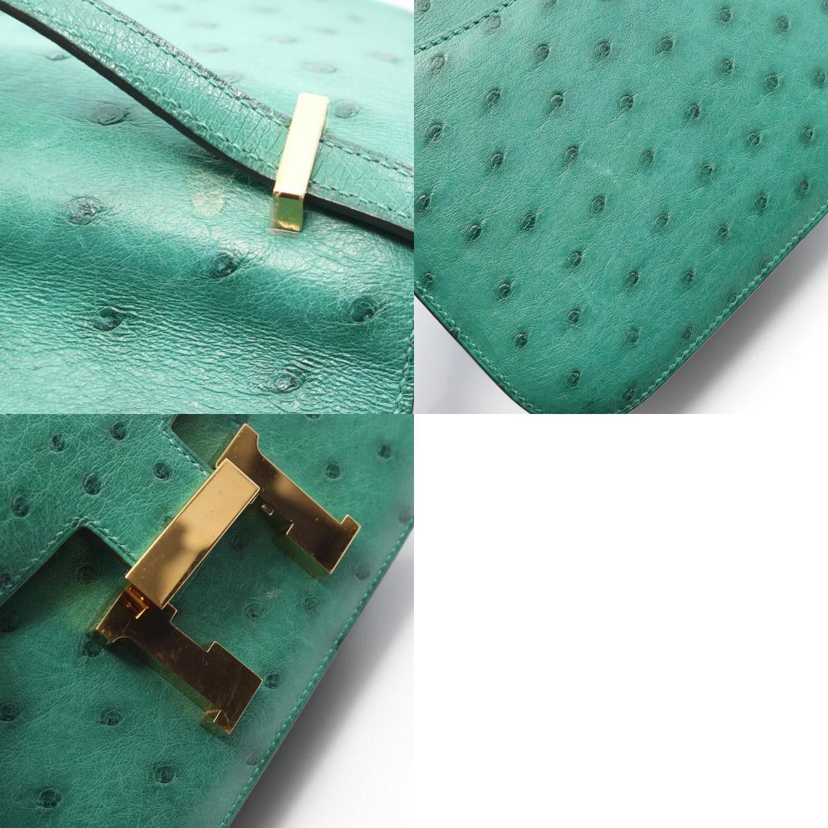 Hermes Hermes Hermes Constance3 Mini Ostrich Shoulder Bag Leather Shoulder Bag Stamp C (2018) DUTY FREE for USA Size ONE SIZE - 10 Thumbnail
