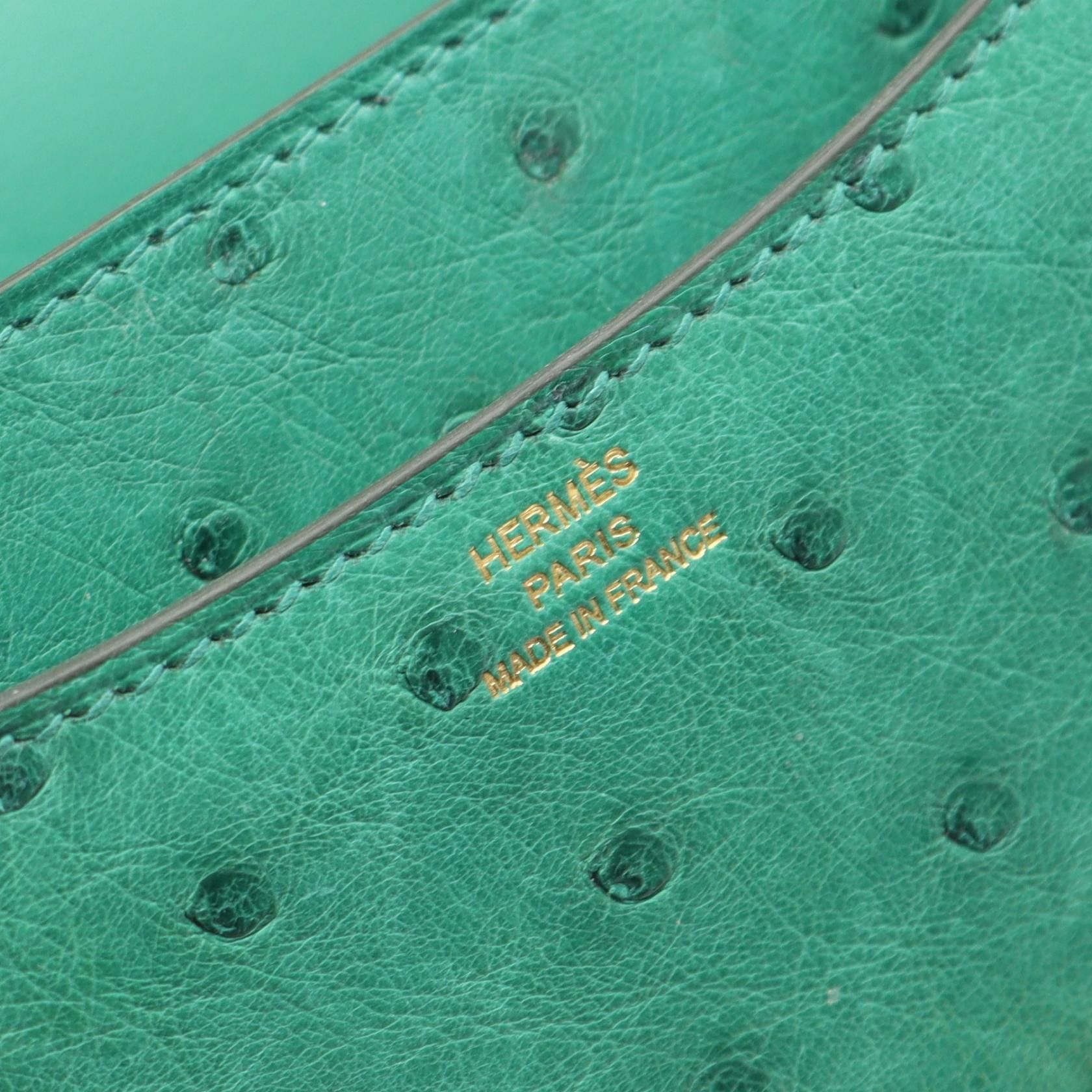 Hermes Hermes Hermes Constance3 Mini Ostrich Shoulder Bag Leather Shoulder Bag Stamp C (2018) DUTY FREE for USA Size ONE SIZE - 4 Thumbnail