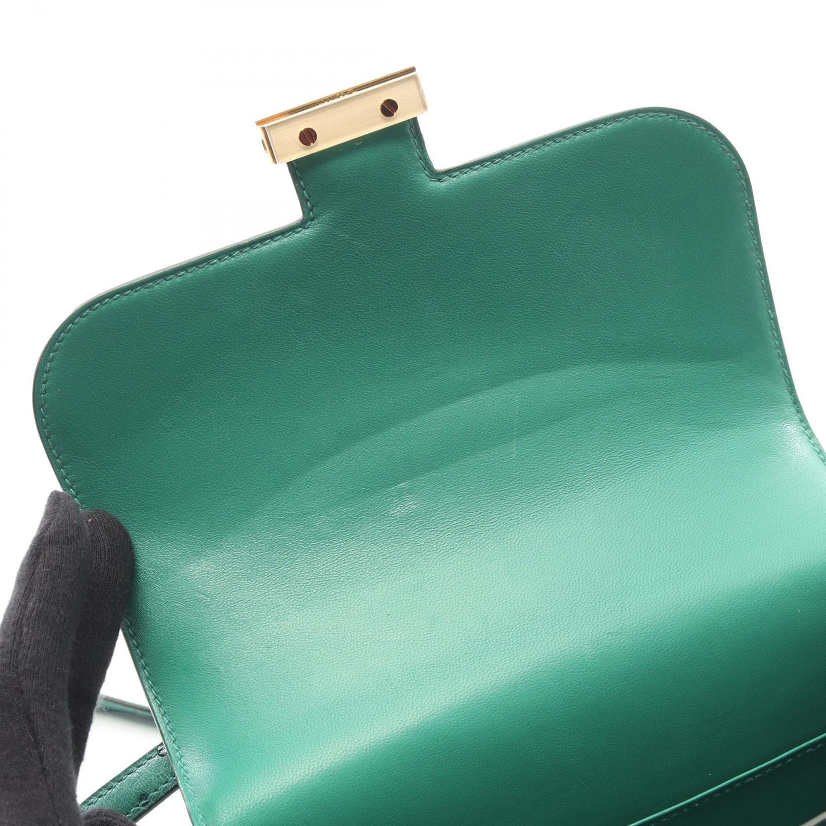 Hermes Hermes Hermes Constance3 Mini Ostrich Shoulder Bag Leather Shoulder Bag Stamp C (2018) DUTY FREE for USA Size ONE SIZE - 6 Thumbnail