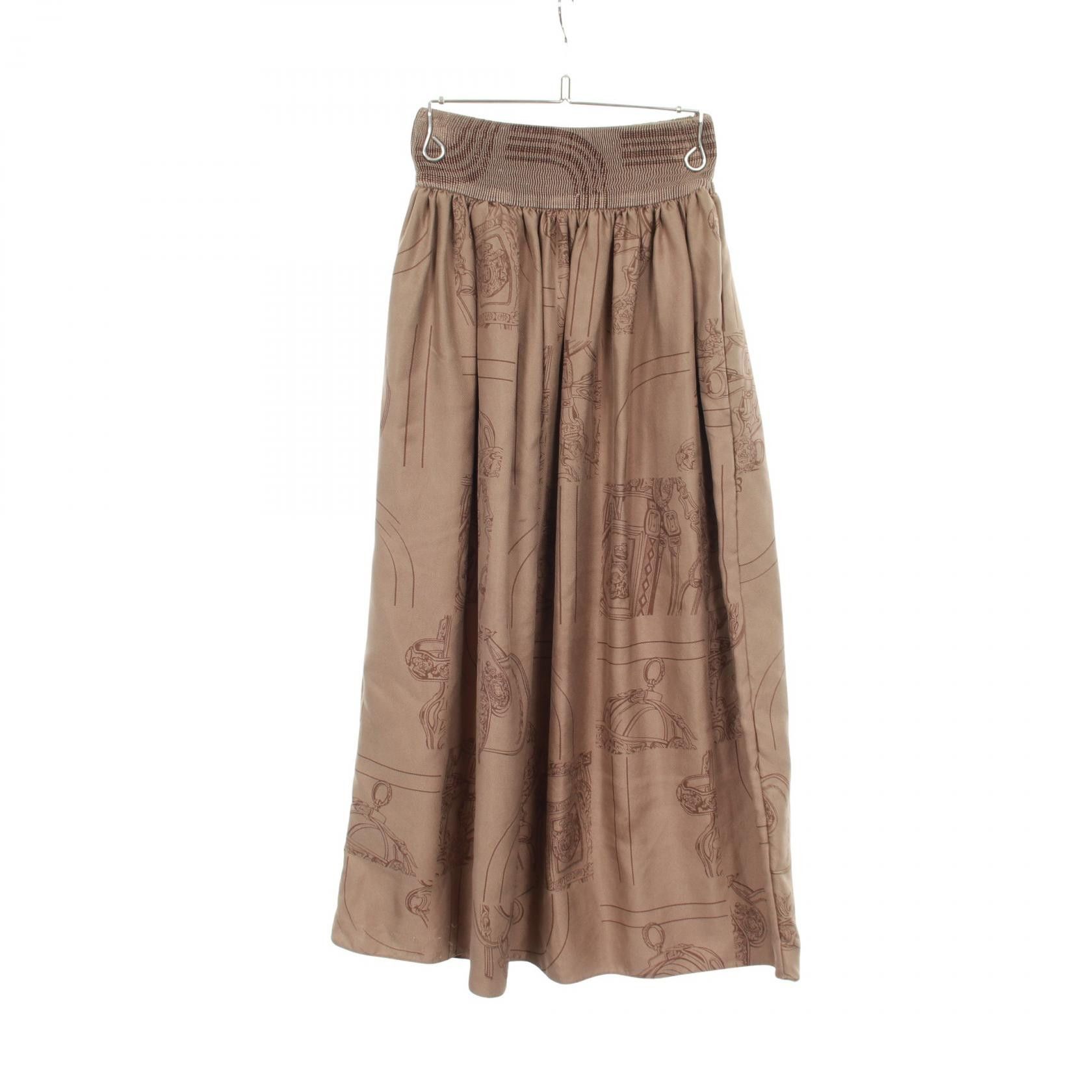 Hermes Hermes Hermes Silk Skirt Textile Skirts DUTY FREE for USA Size ONE SIZE - 2 Thumbnail