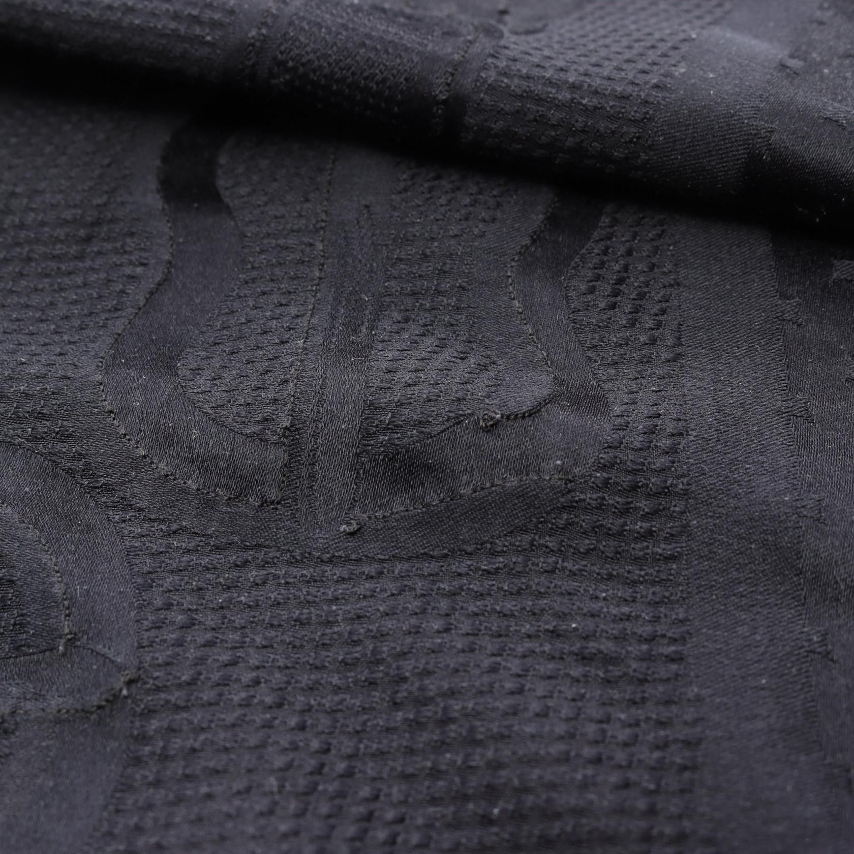 Hermes Hermes Hermes Coaching Perles Bleu Noir Silk Stole Textile Shawl DUTY FREE for USA Size ONE SIZE - 7 Thumbnail