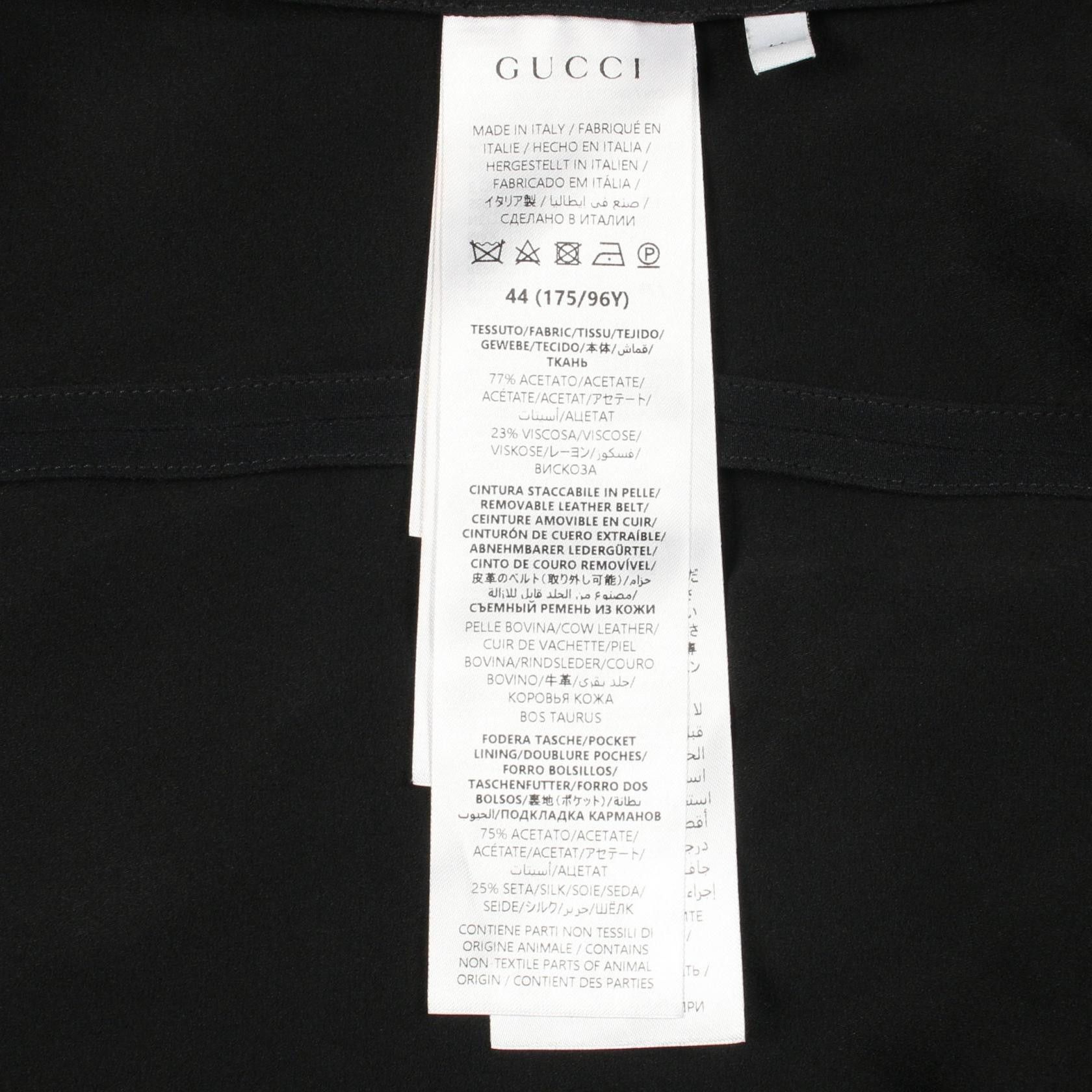 Gucci Gucci Gucci Rayon Acetate Dress Textile Dresses DUTY FREE for USA Size ONE SIZE - 4 Thumbnail