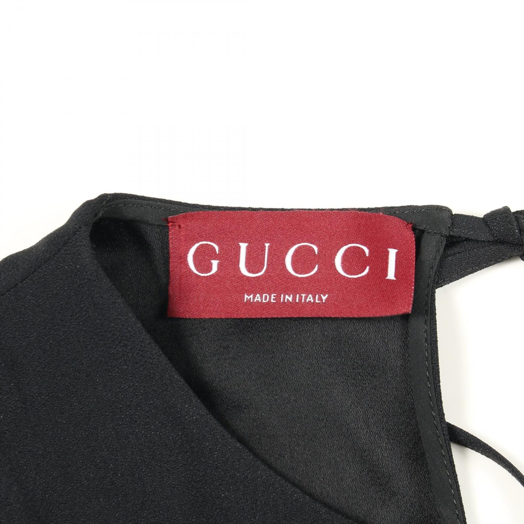 Gucci Gucci Gucci Rayon Acetate Dress Textile Dresses DUTY FREE for USA Size ONE SIZE - 3 Thumbnail