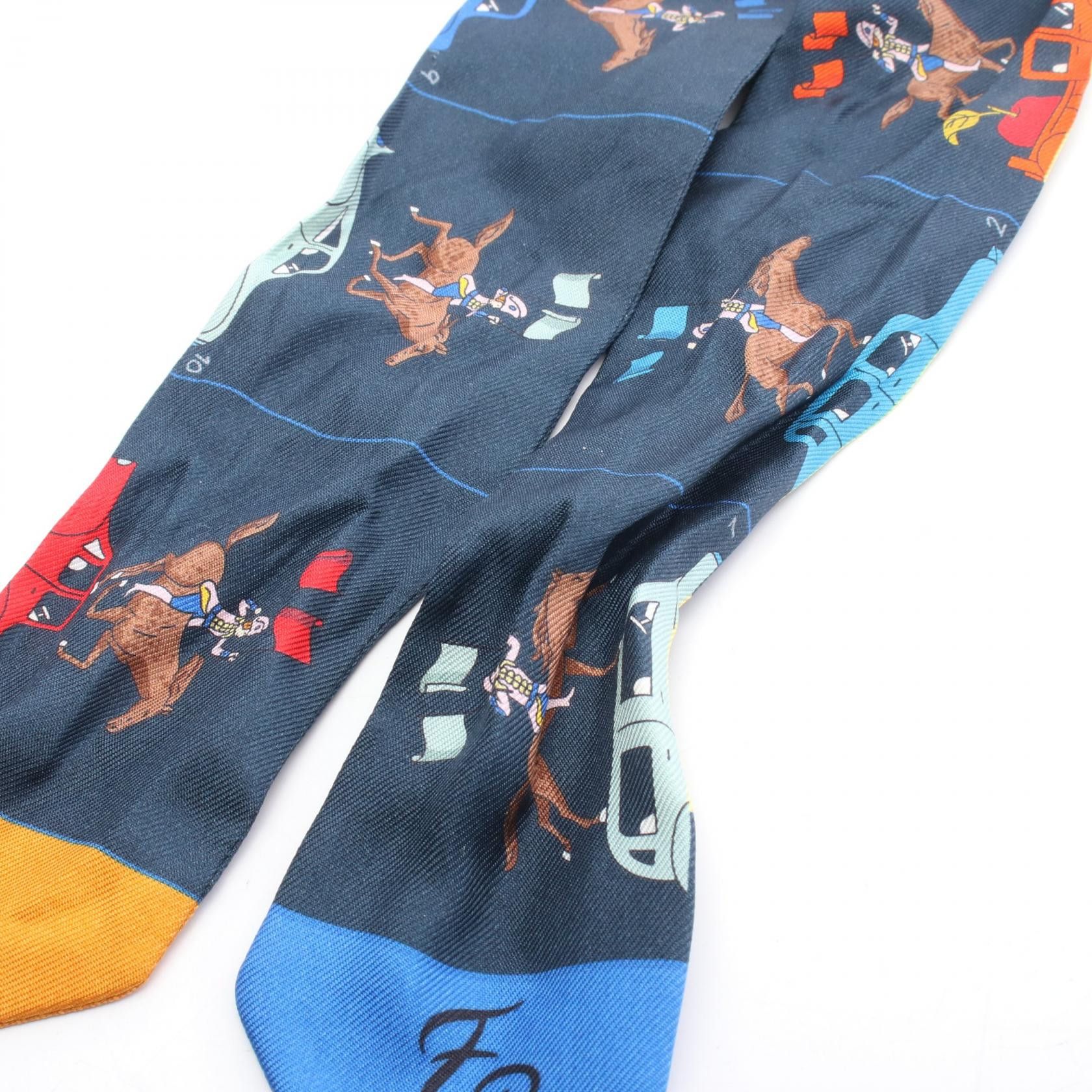 Hermes Hermes Hermes Twilly HERMES PARADE Scarf Textile Scarf DUTY FREE for USA Size ONE SIZE - 6 Thumbnail