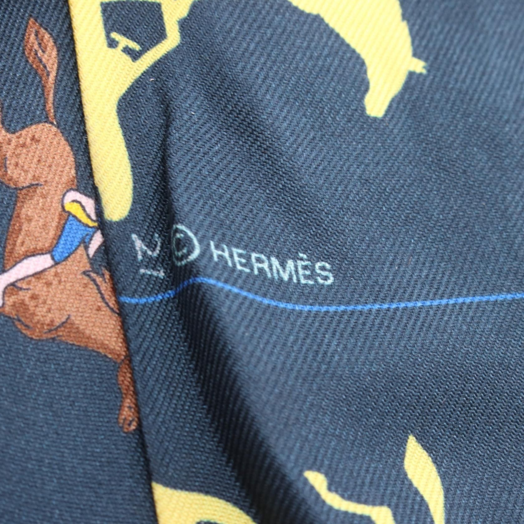 Hermes Hermes Hermes Twilly HERMES PARADE Scarf Textile Scarf DUTY FREE for USA Size ONE SIZE - 4 Thumbnail