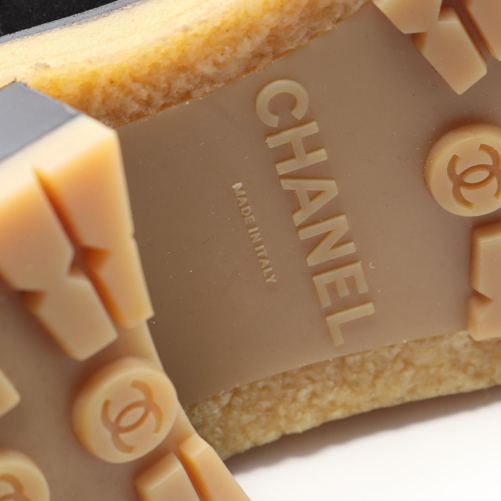 Chanel Chanel Chanel Coco Mark Suede Leather Boots Leather Shoes DUTY FREE for USA Size ONE SIZE - 7 Thumbnail