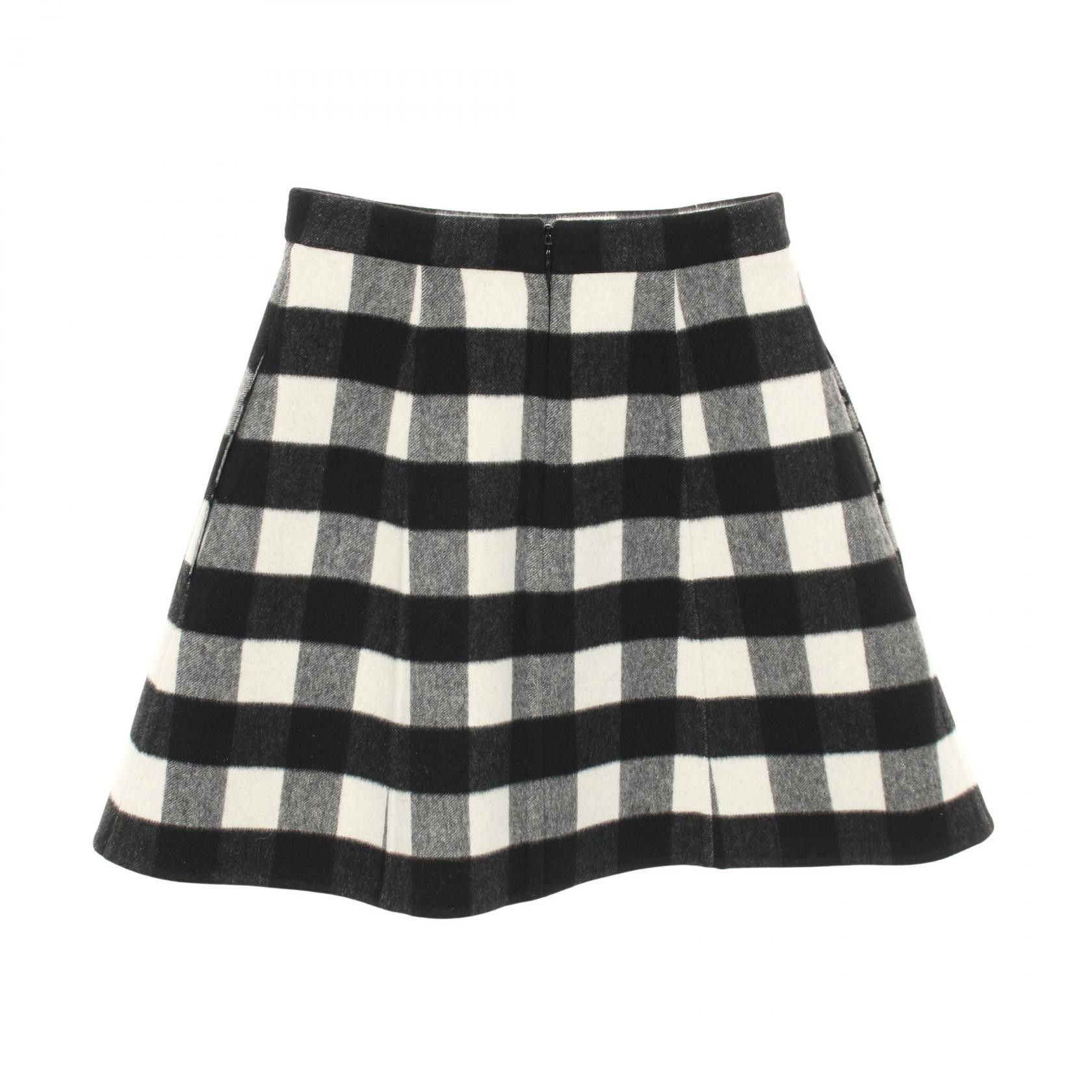 Louis Vuitton Louis Vuitton Louis Vuitton Wool Cashmere Skirt Textile Skirts DUTY FREE for USA Size ONE SIZE - 2 Thumbnail