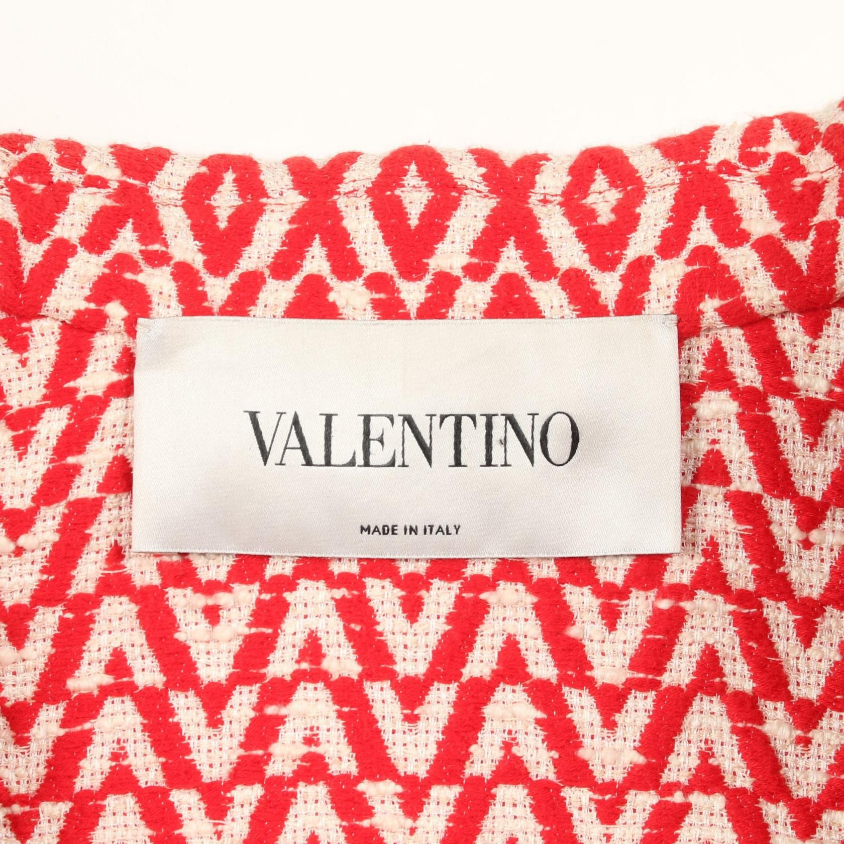 Valentino Valentino Valentino V Pattern Cotton Jacket Textile Outerwear DUTY FREE for USA Size ONE SIZE - 3 Thumbnail