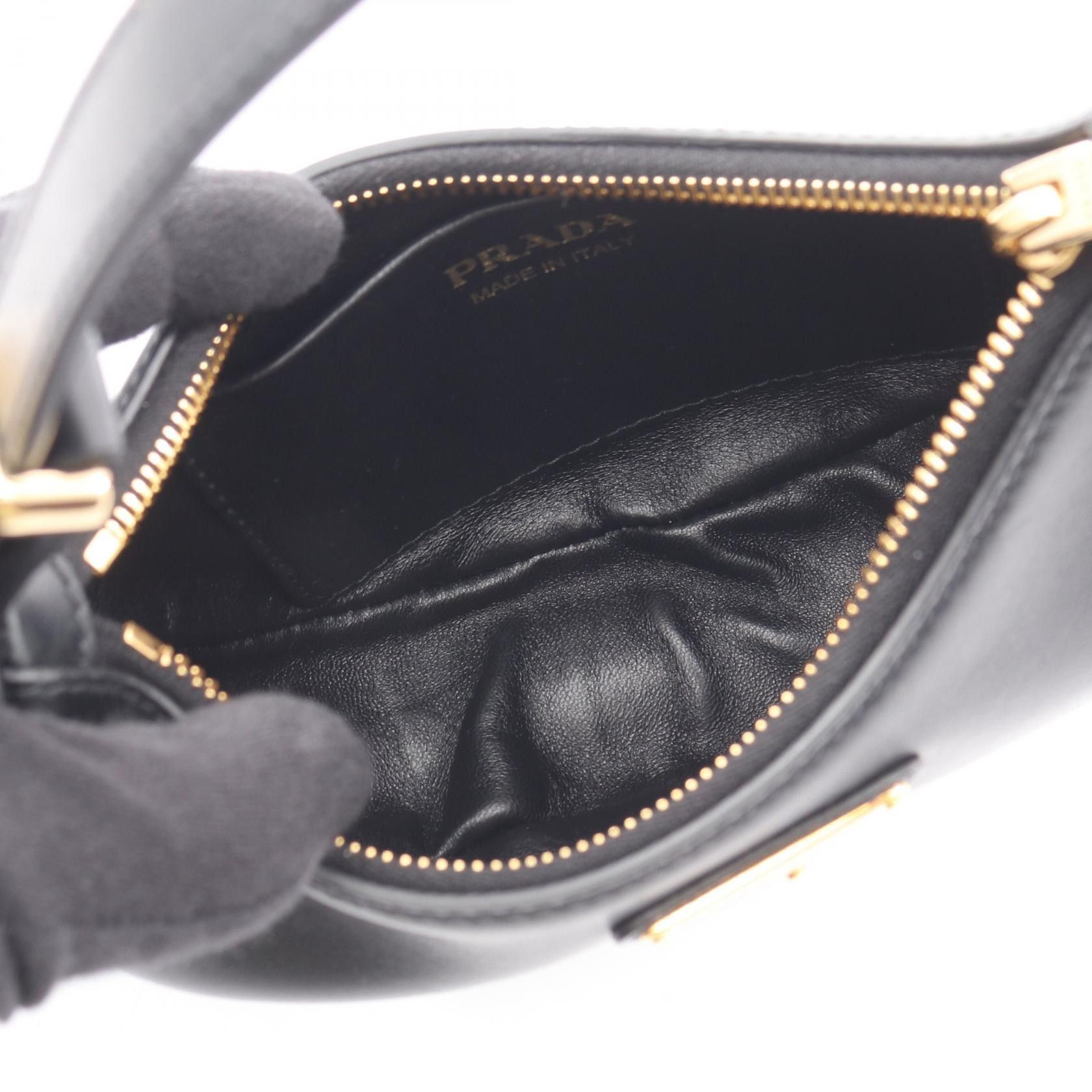 Prada Prada Prada SOFT CALF handbag Leather Handbag 1BC194_ASK_F0002_V_O DUTY FREE for USA Size ONE SIZE - 3 Thumbnail