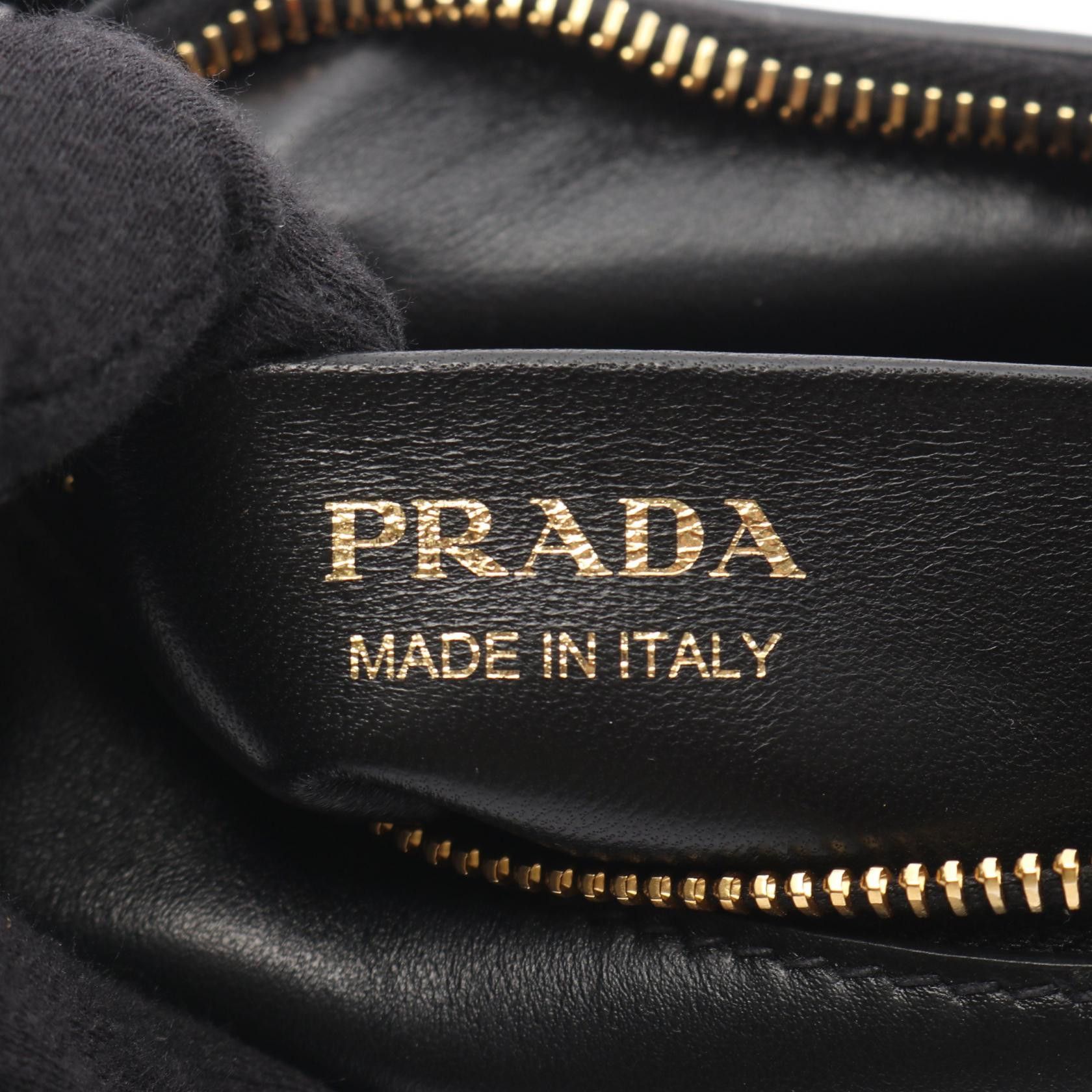 Prada Prada Prada SOFT CALF handbag Leather Handbag 1BC194_ASK_F0002_V_O DUTY FREE for USA Size ONE SIZE - 4 Thumbnail