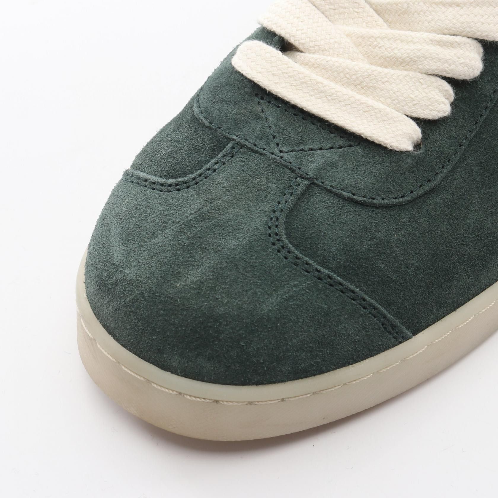 Prada Prada Prada Triangle Logo Suede Sneakers Leather Shoes DUTY FREE for USA Size ONE SIZE - 8 Thumbnail