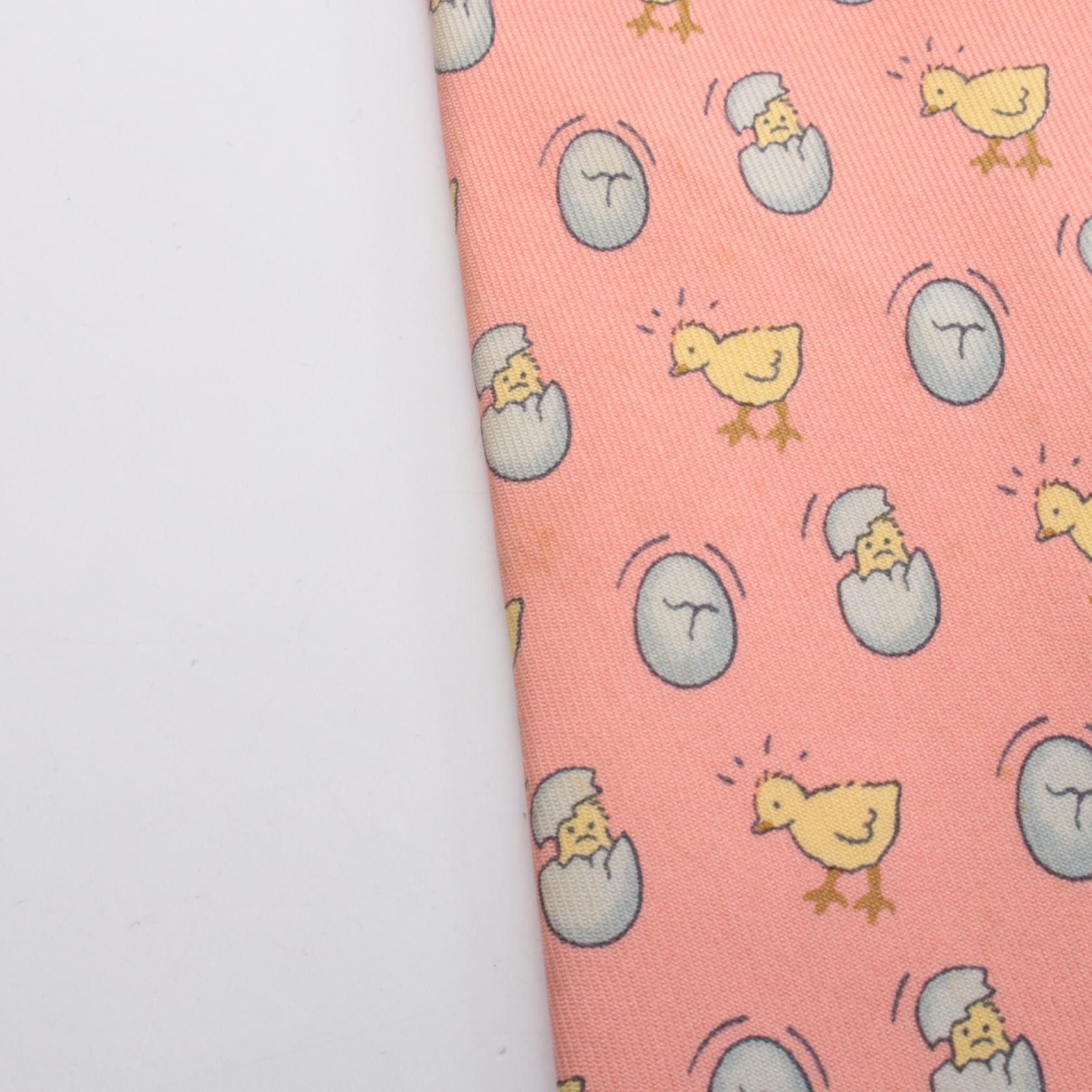 Hermes Hermes Hermes Silk Tie Textile Necktie DUTY FREE for USA Size ONE SIZE - 7 Thumbnail
