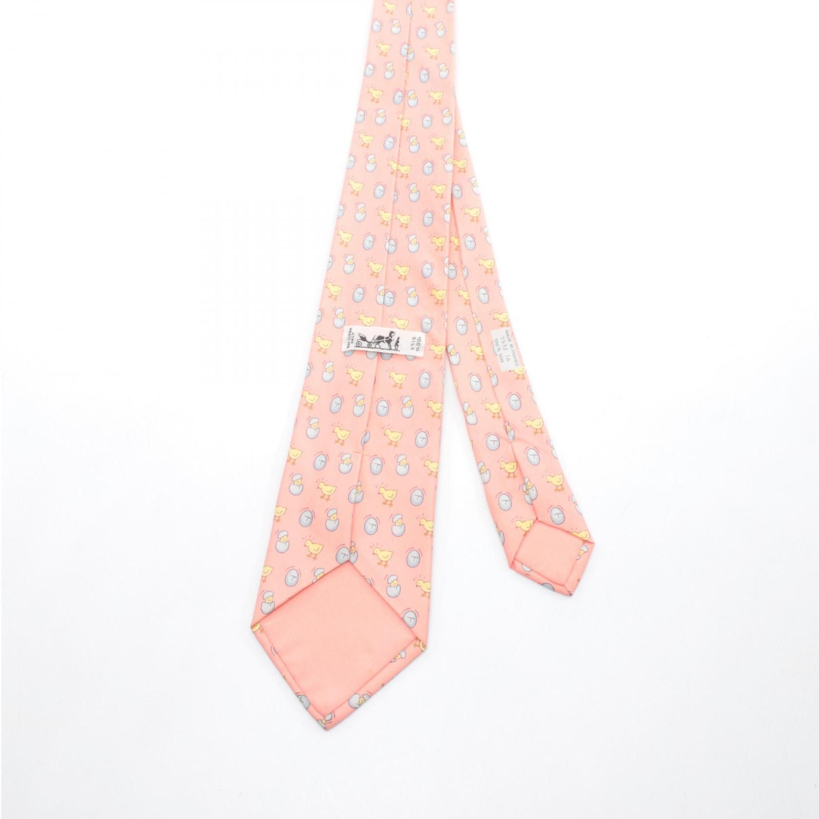 Hermes Hermes Hermes Silk Tie Textile Necktie DUTY FREE for USA Size ONE SIZE - 3 Thumbnail