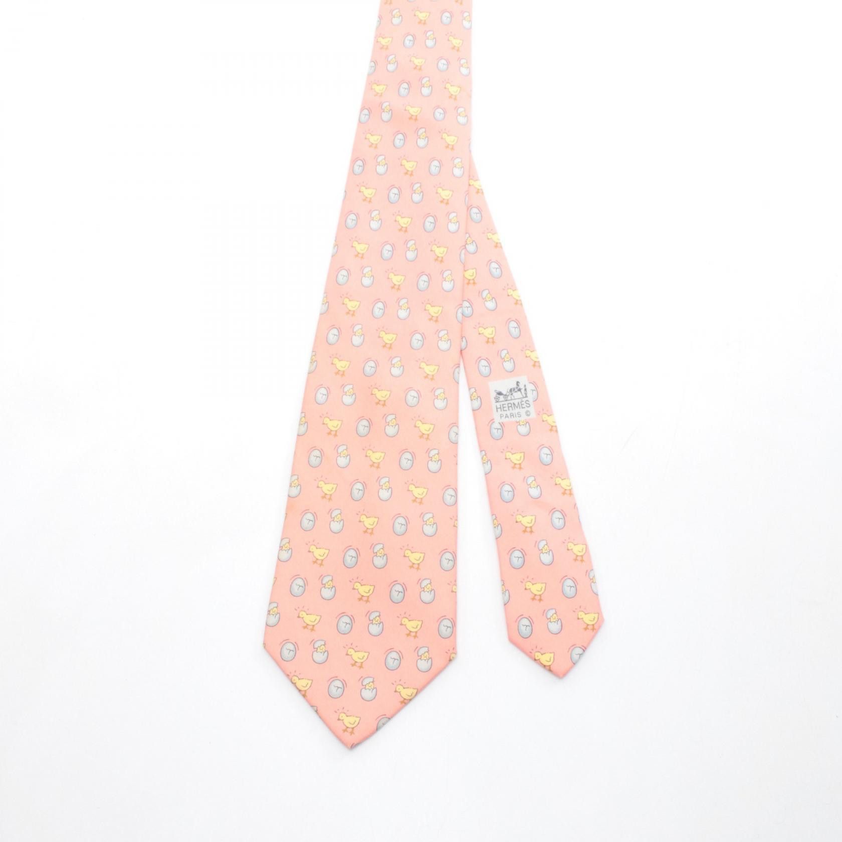 Hermes Hermes Hermes Silk Tie Textile Necktie DUTY FREE for USA Size ONE SIZE - 2 Thumbnail