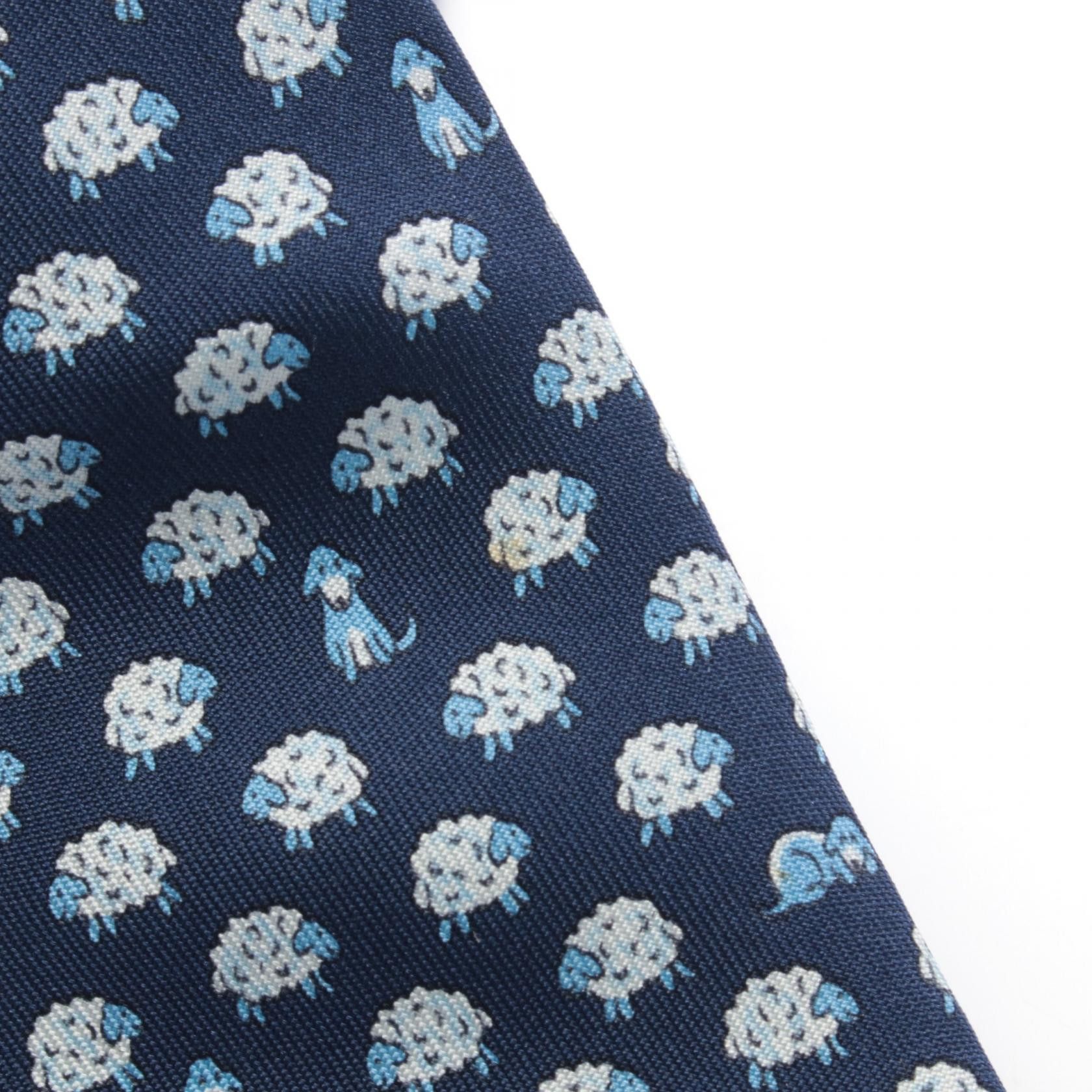 Hermes Hermes Hermes Silk Tie Textile Necktie DUTY FREE for USA Size ONE SIZE - 7 Thumbnail