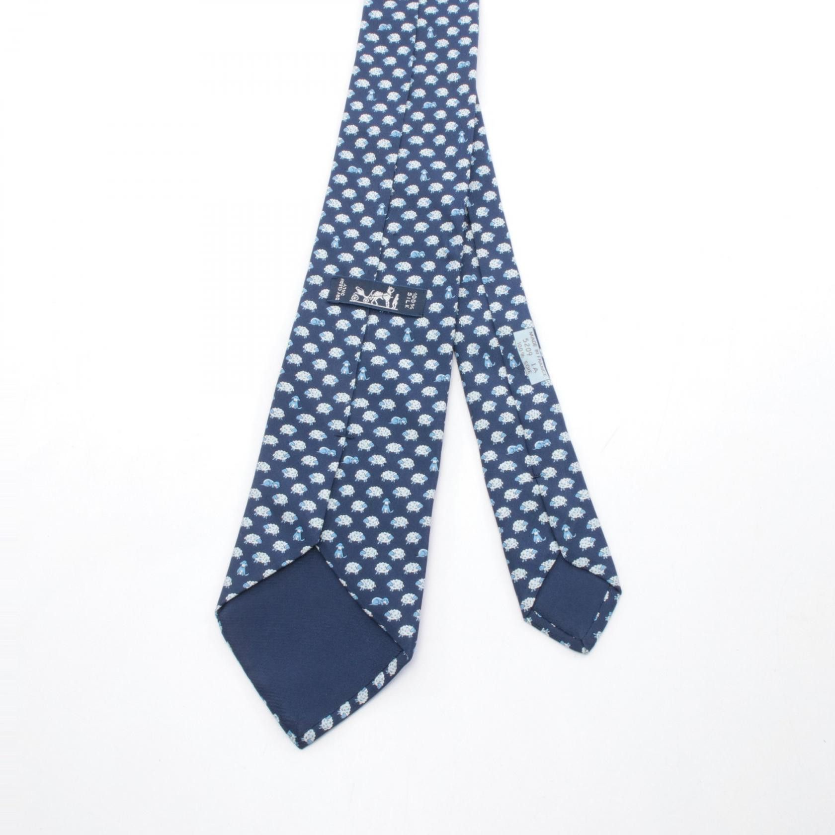 Hermes Hermes Hermes Silk Tie Textile Necktie DUTY FREE for USA Size ONE SIZE - 3 Thumbnail