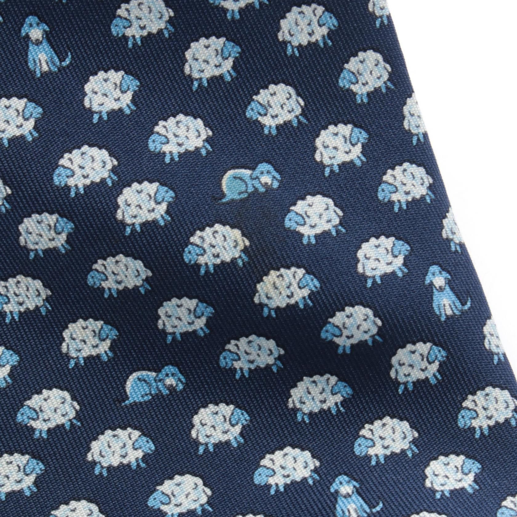 Hermes Hermes Hermes Silk Tie Textile Necktie DUTY FREE for USA Size ONE SIZE - 6 Thumbnail