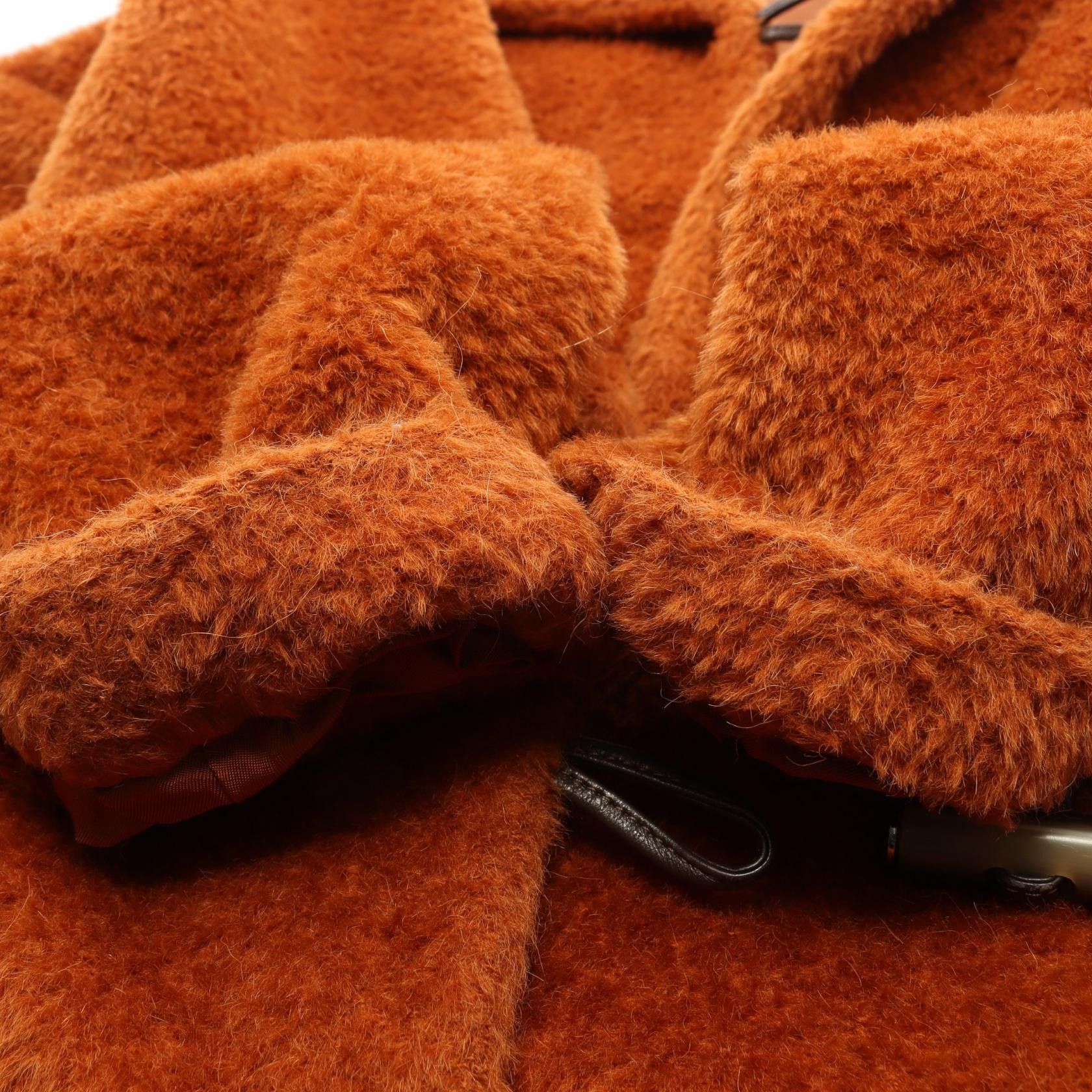 Max Mara Max Mara Max Mara Studio Wool Alpaca Coat Textile Outerwear 60861263 DUTY FREE for USA Size ONE SIZE - 8 Thumbnail