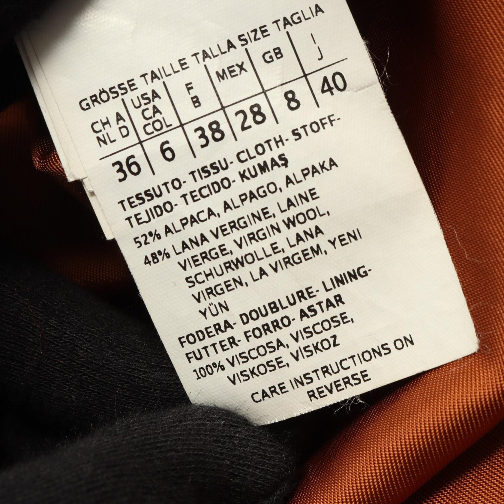 Max Mara Max Mara Max Mara Studio Wool Alpaca Coat Textile Outerwear 60861263 DUTY FREE for USA Size ONE SIZE - 5 Thumbnail