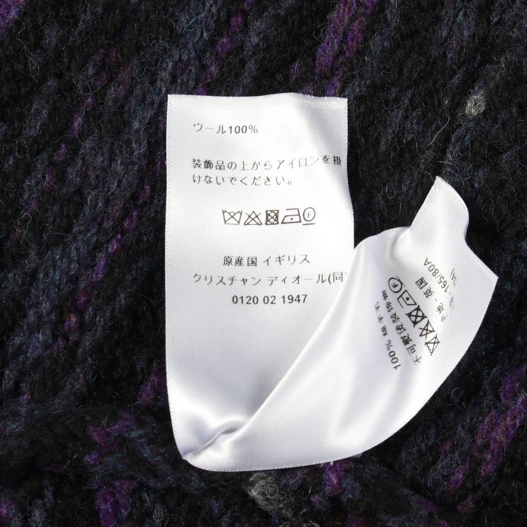 Dior Dior Dior Wool Knit Top Textile Tops DUTY FREE for USA Size ONE SIZE - 4 Thumbnail