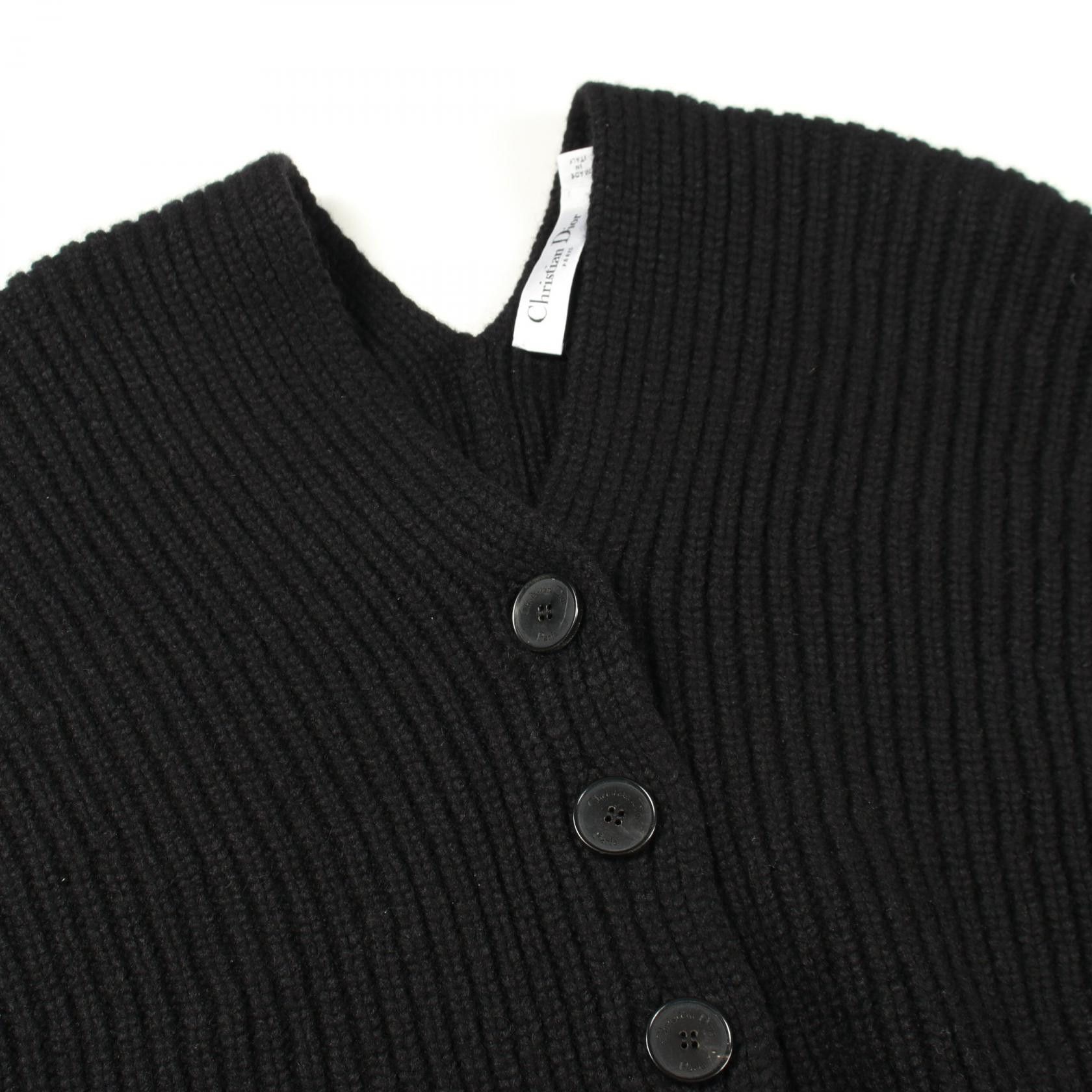 Dior Dior Dior Cashmere Cardigan Textile Tops DUTY FREE for USA Size ONE SIZE - 5 Thumbnail