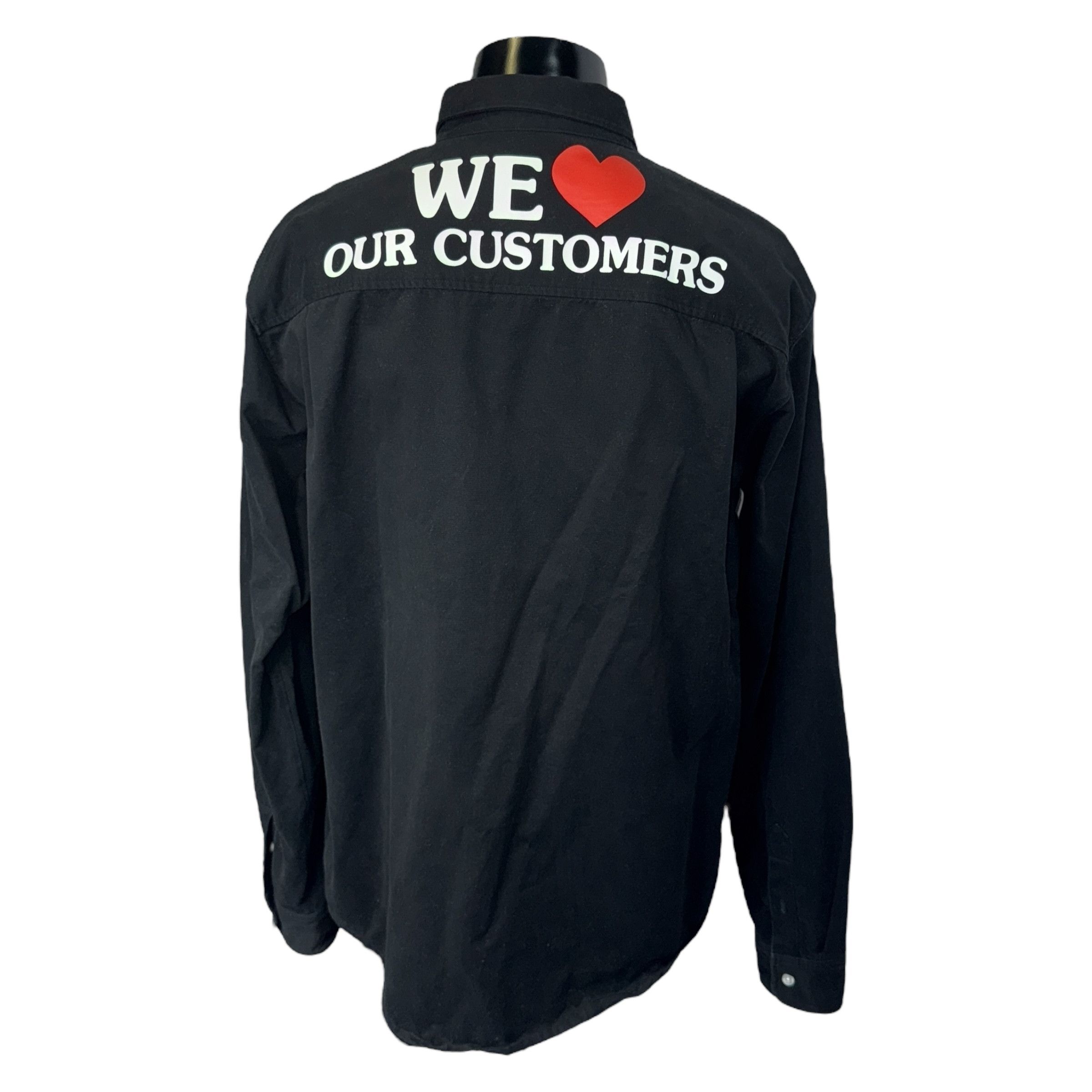 BlackEyePatch BlackEyePatch WE OUR CUSTOMERS Shirt Black Size L Size US L / EU 52-54 / 3 - 2 Thumbnail