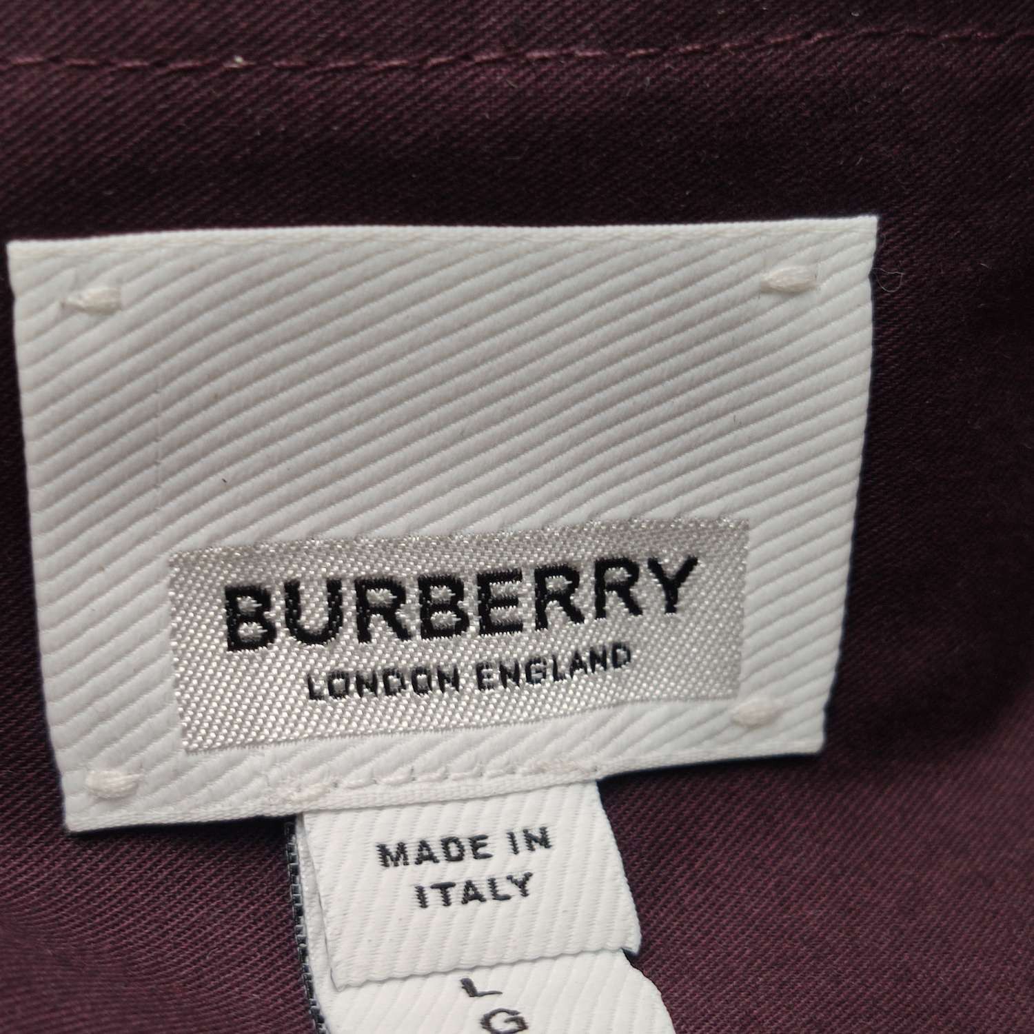 Burberry Burberry Men l Button Ups Size US L / EU 52-54 / 3 - 5 Thumbnail