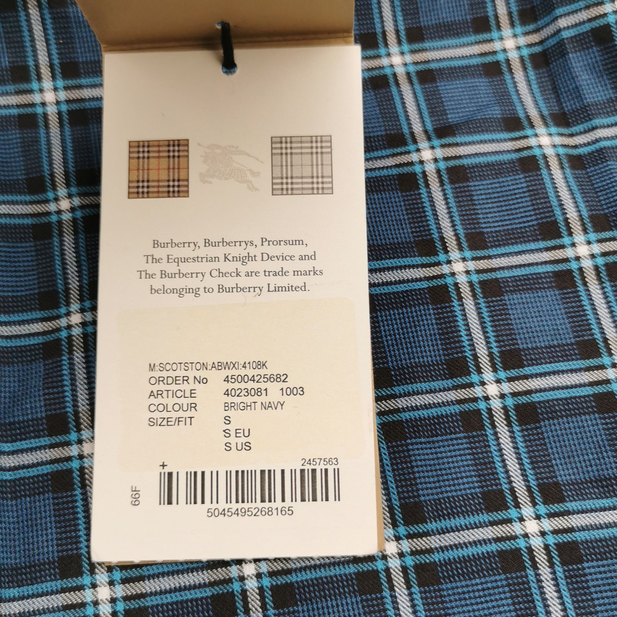 Burberry Burberry Men s Button Ups Size US S / EU 44-46 / 1 - 11 Thumbnail