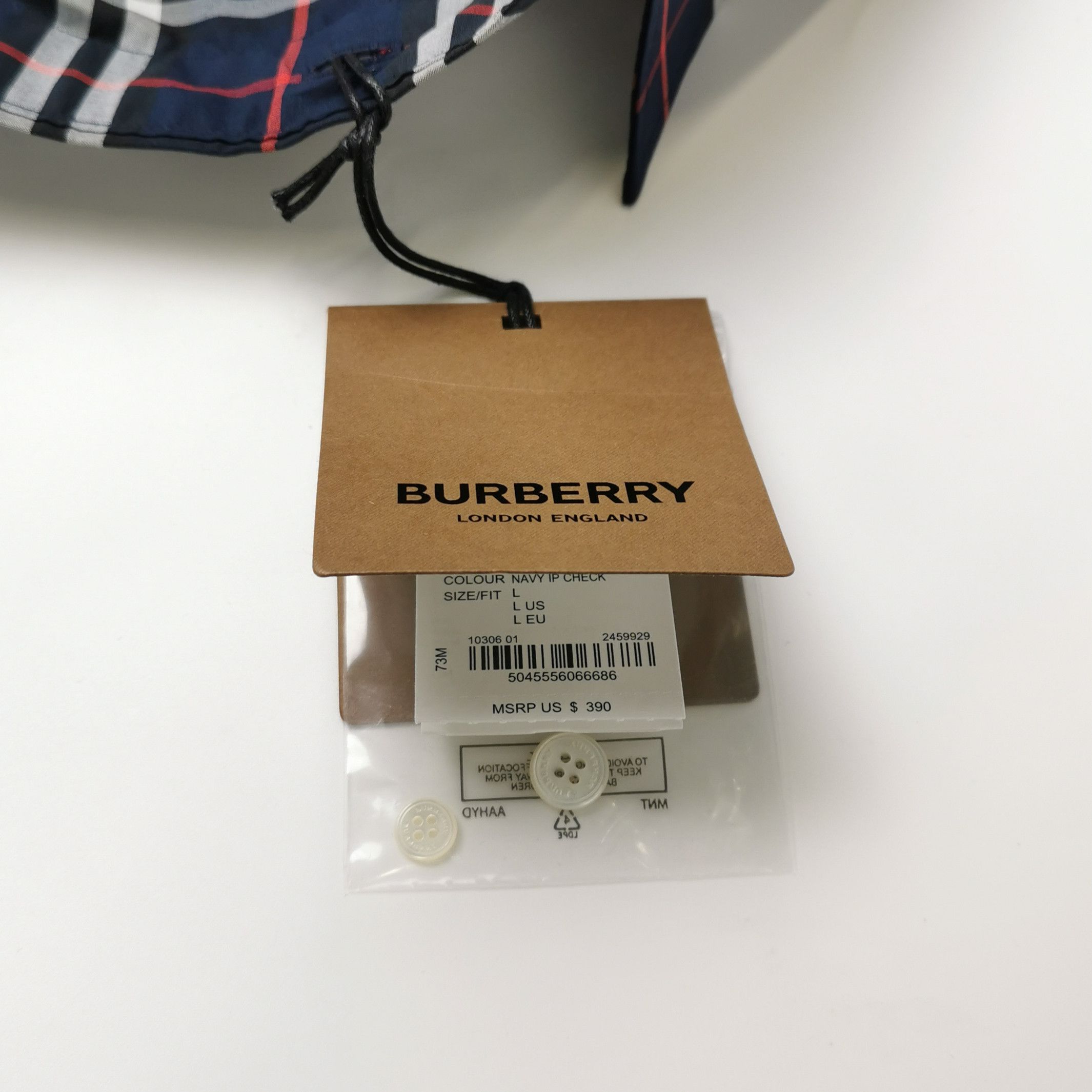 Burberry Burberry Men l Button Ups Size US L / EU 52-54 / 3 - 4 Thumbnail