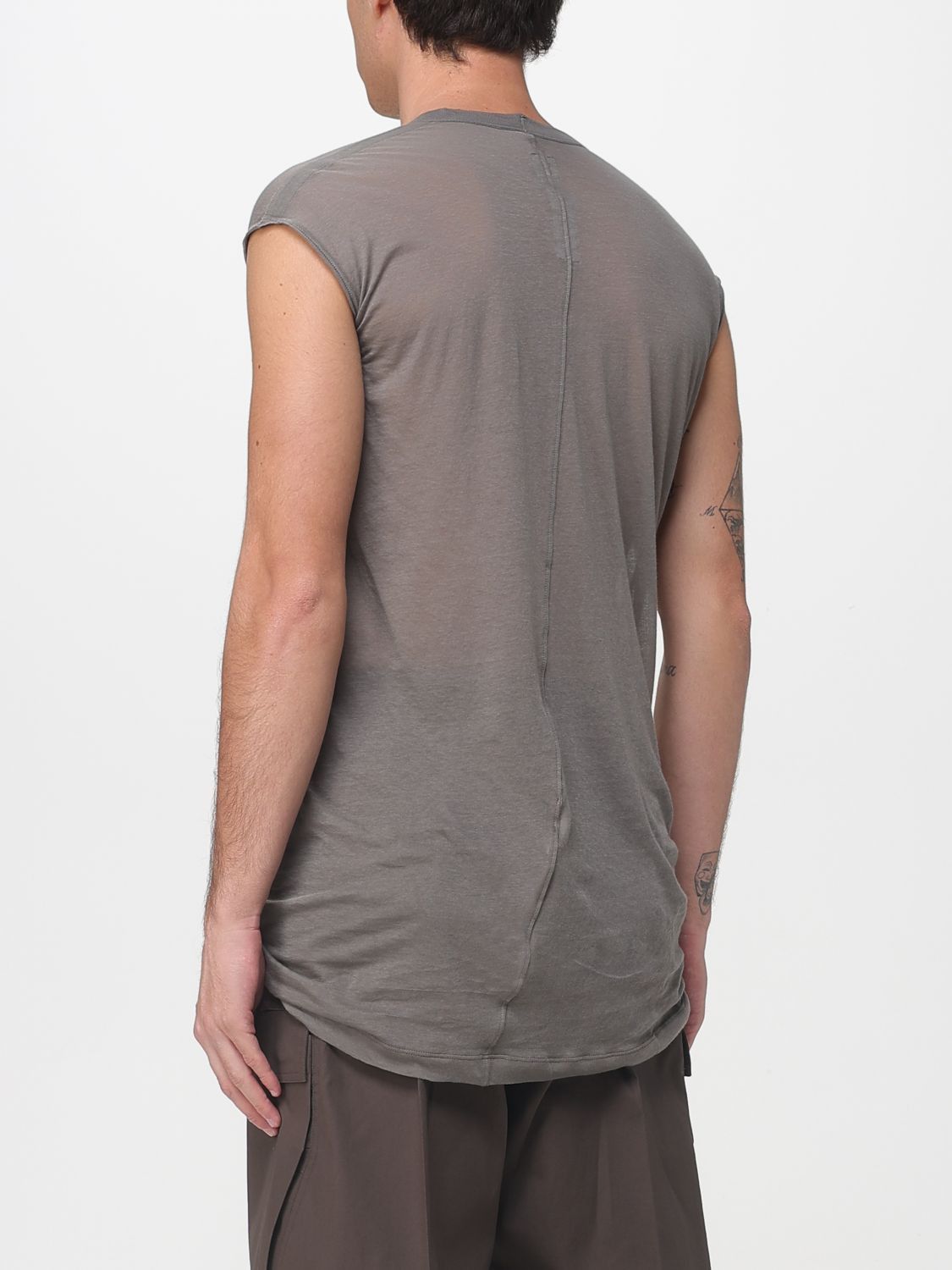 Rick Owens Rick Owens T-Shirt Men Grey Size US L / EU 52-54 / 3 - 3 Thumbnail