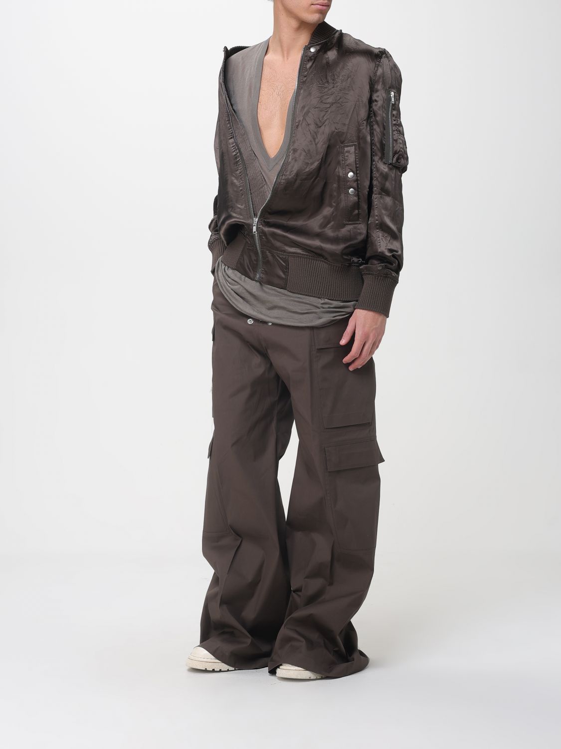 Rick Owens Rick Owens T-Shirt Men Grey Size US S / EU 44-46 / 1 - 2 Thumbnail
