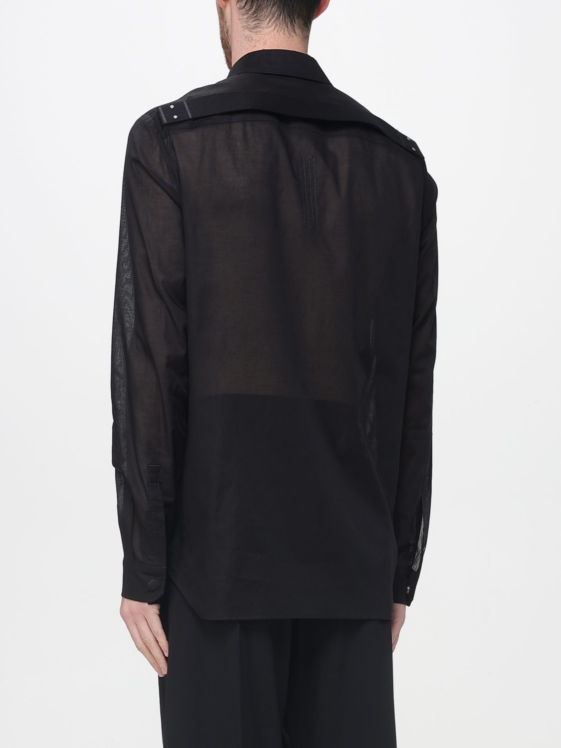 Rick Owens Rick Owens Shirt Men Black Size US L / EU 52-54 / 3 - 3 Thumbnail