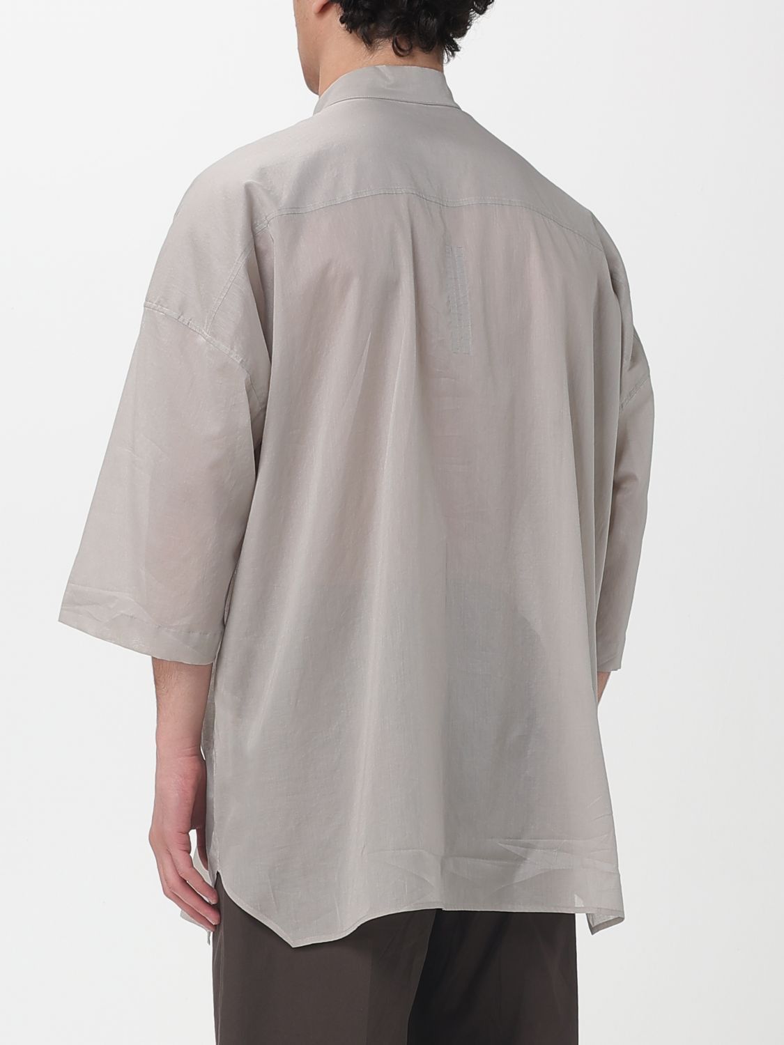 Rick Owens Rick Owens Shirt Men Grey Size US M / EU 48-50 / 2 - 3 Thumbnail