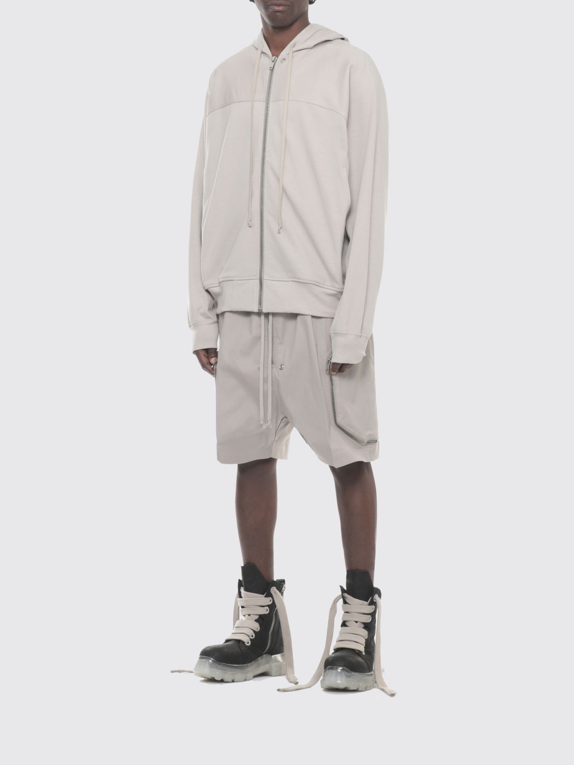 Rick Owens Rick Owens Sweatshirt Men Beige Size US L / EU 52-54 / 3 - 2 Thumbnail