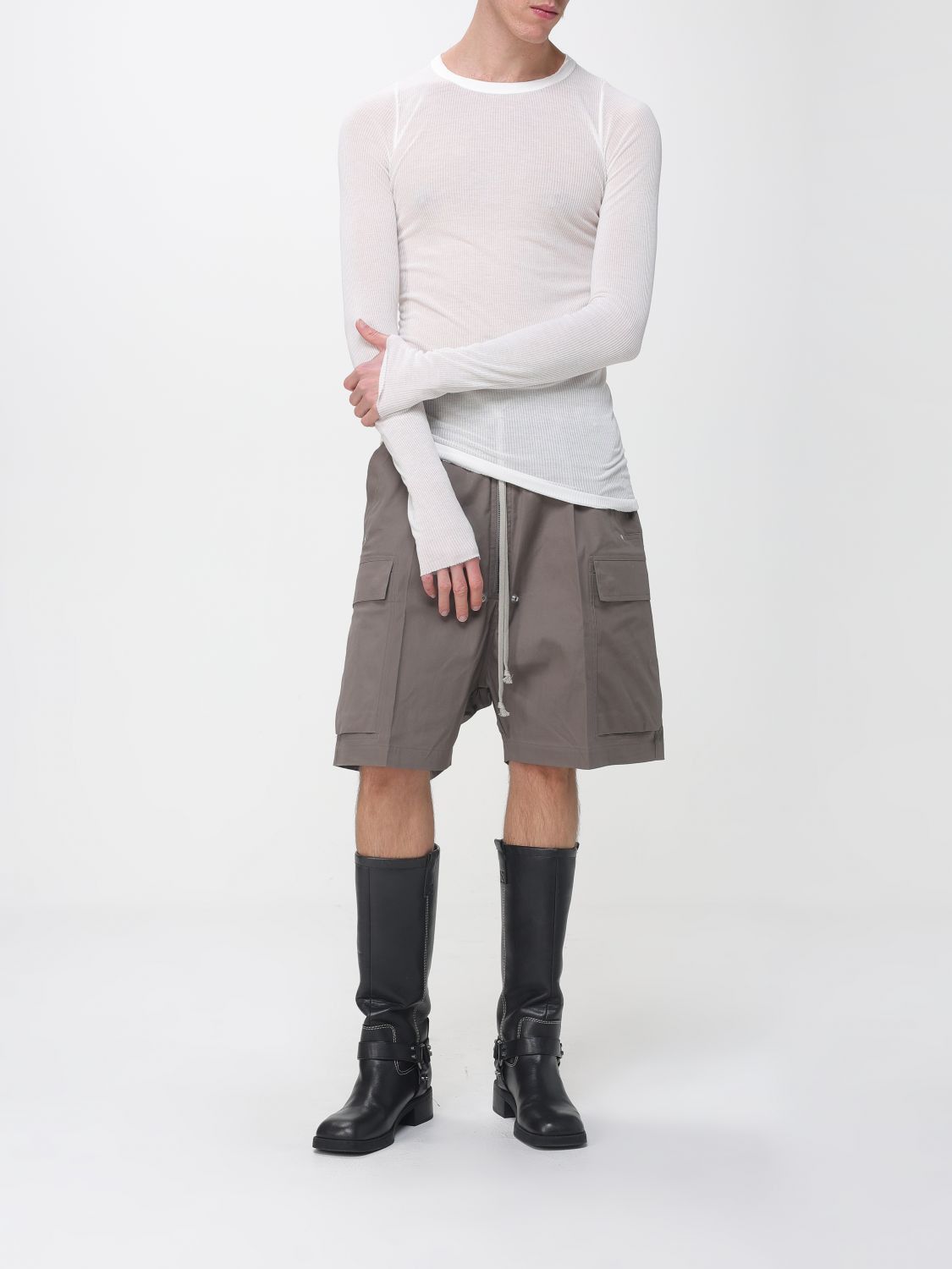 Rick Owens Rick Owens T-Shirt Men Milk Size US M / EU 48-50 / 2 - 2 Thumbnail