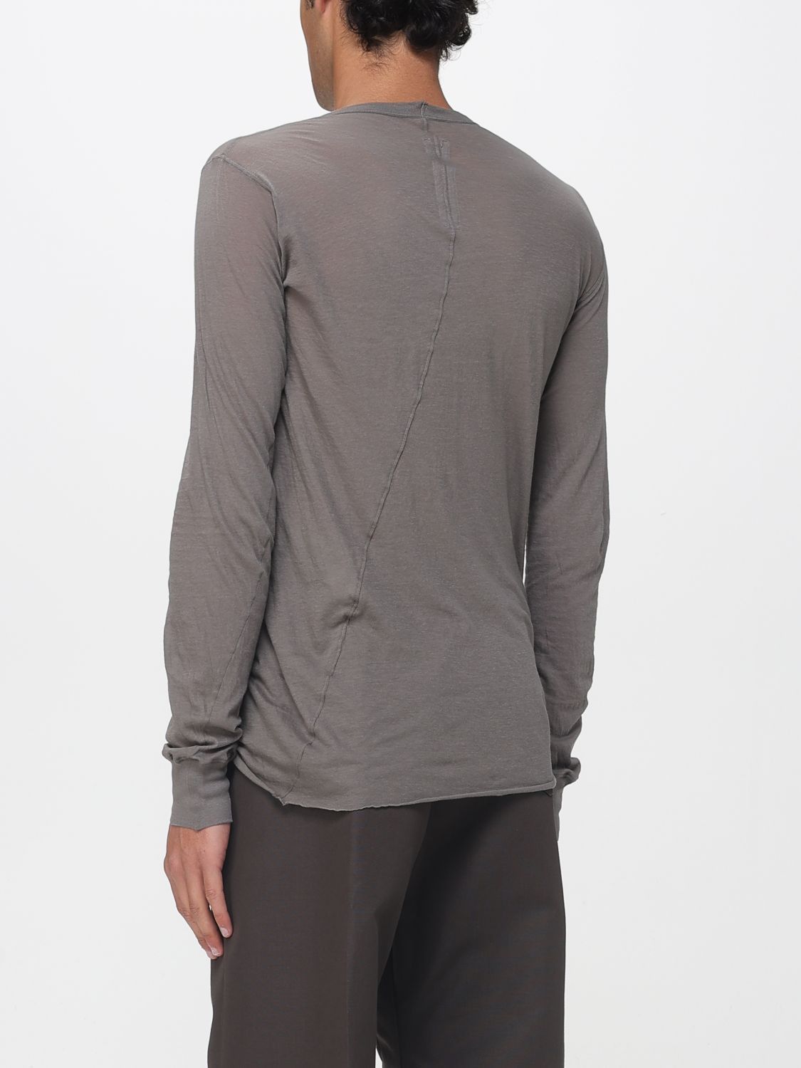 Rick Owens Rick Owens T-Shirt Men Grey Size US XL / EU 56 / 4 - 3 Thumbnail