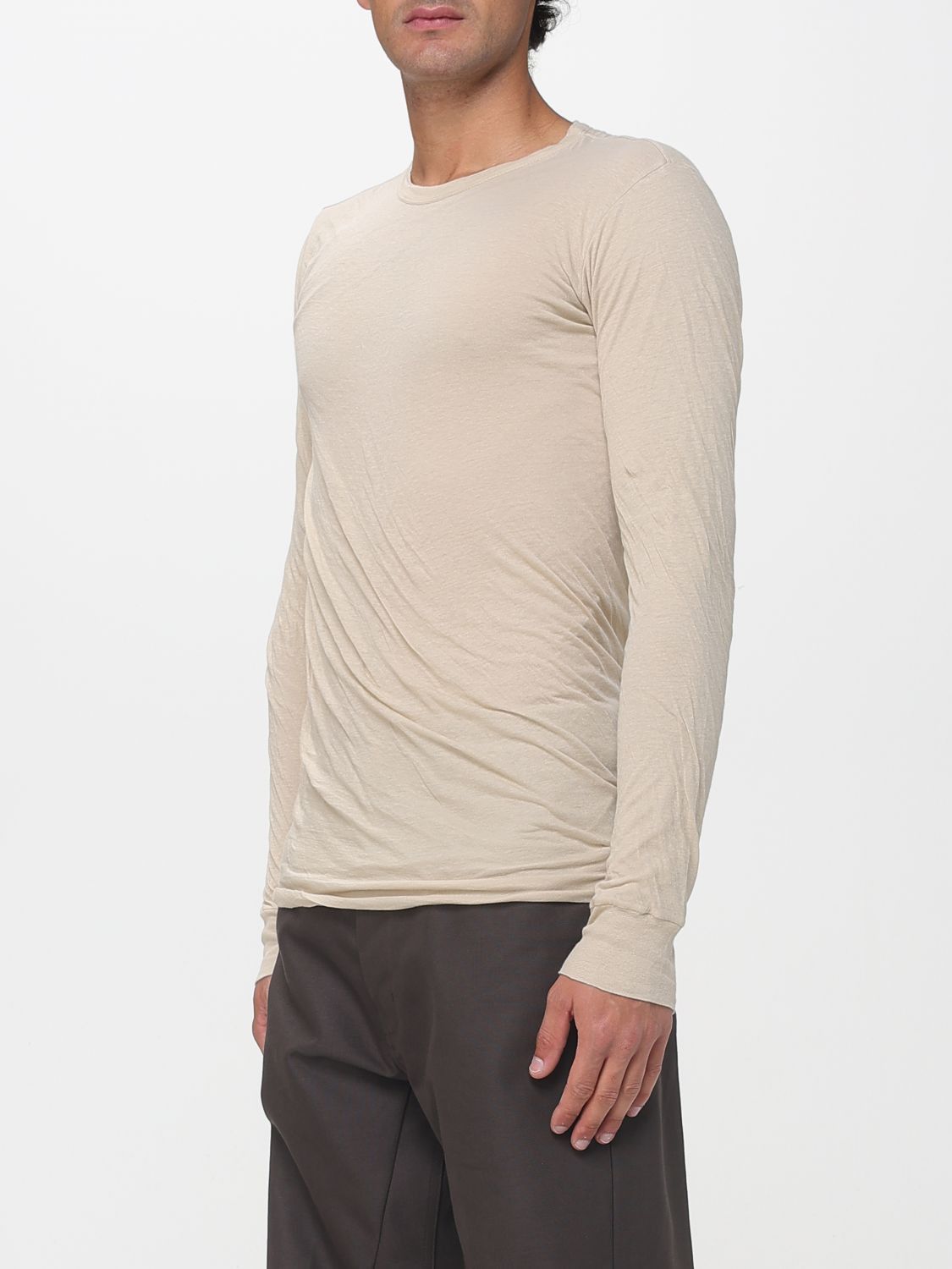 Rick Owens Rick Owens T-Shirt Men Beige Size US L / EU 52-54 / 3 - 4 Thumbnail