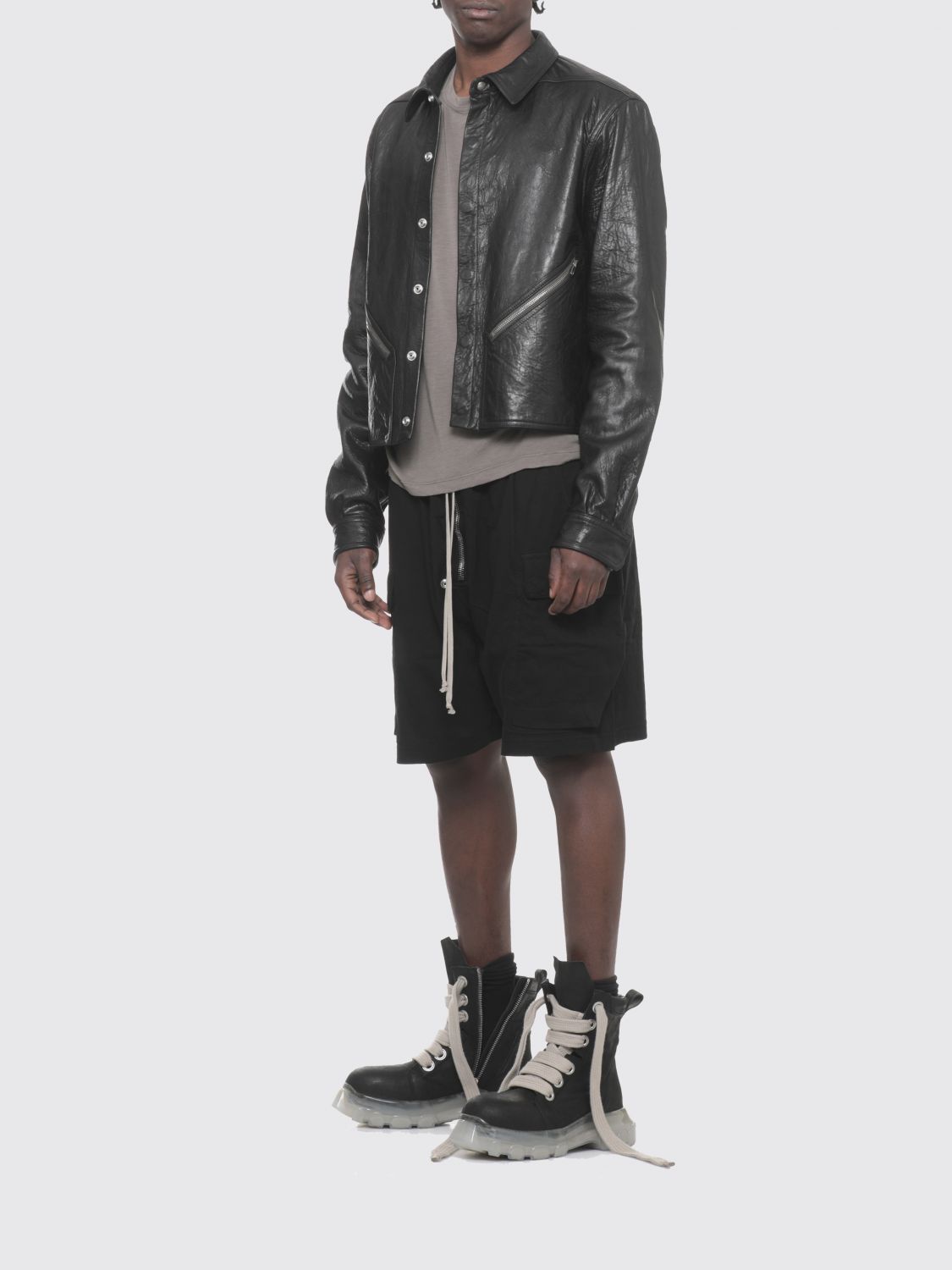 Rick Owens Rick Owens T-Shirt Men Grey Size US S / EU 44-46 / 1 - 2 Thumbnail