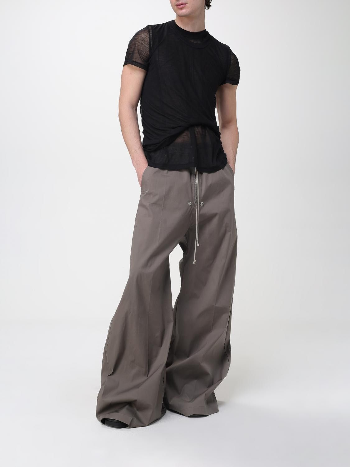 Rick Owens Rick Owens T-Shirt Men Black Size US XL / EU 56 / 4 - 2 Thumbnail