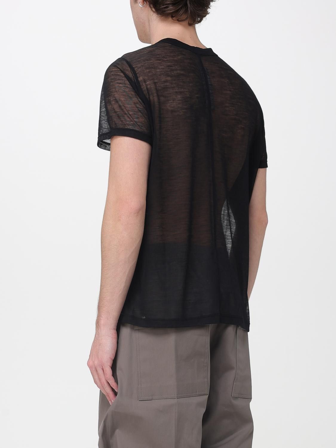Rick Owens Rick Owens T-Shirt Men Black Size US XL / EU 56 / 4 - 3 Thumbnail
