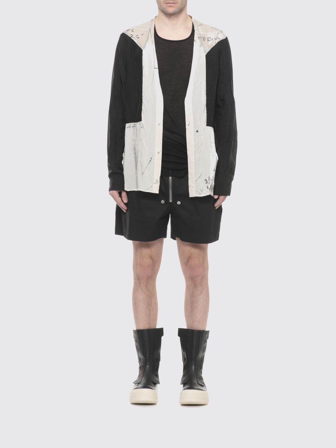 Rick Owens Rick Owens Shirt Men Ivory Size US L / EU 52-54 / 3 - 2 Thumbnail