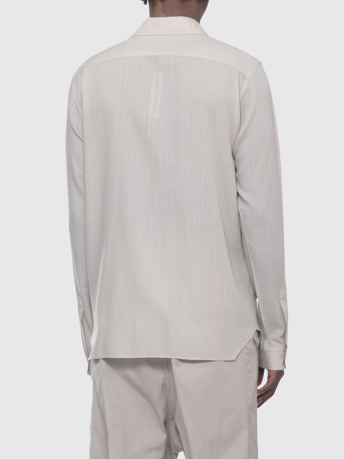 Rick Owens Rick Owens Shirt Men Beige Size US XL / EU 56 / 4 - 3 Thumbnail