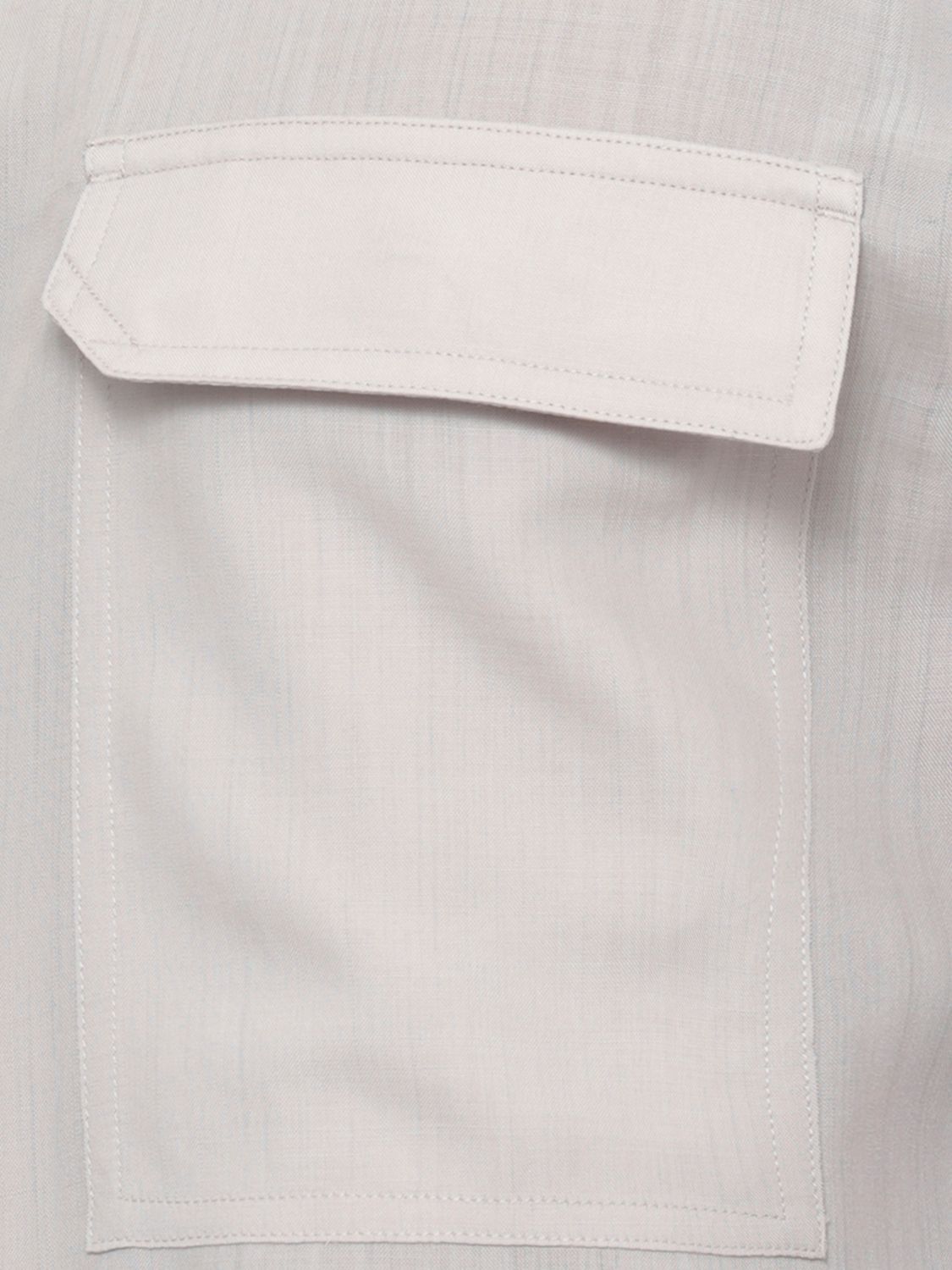 Rick Owens Rick Owens Shirt Men Beige Size US XL / EU 56 / 4 - 4 Thumbnail