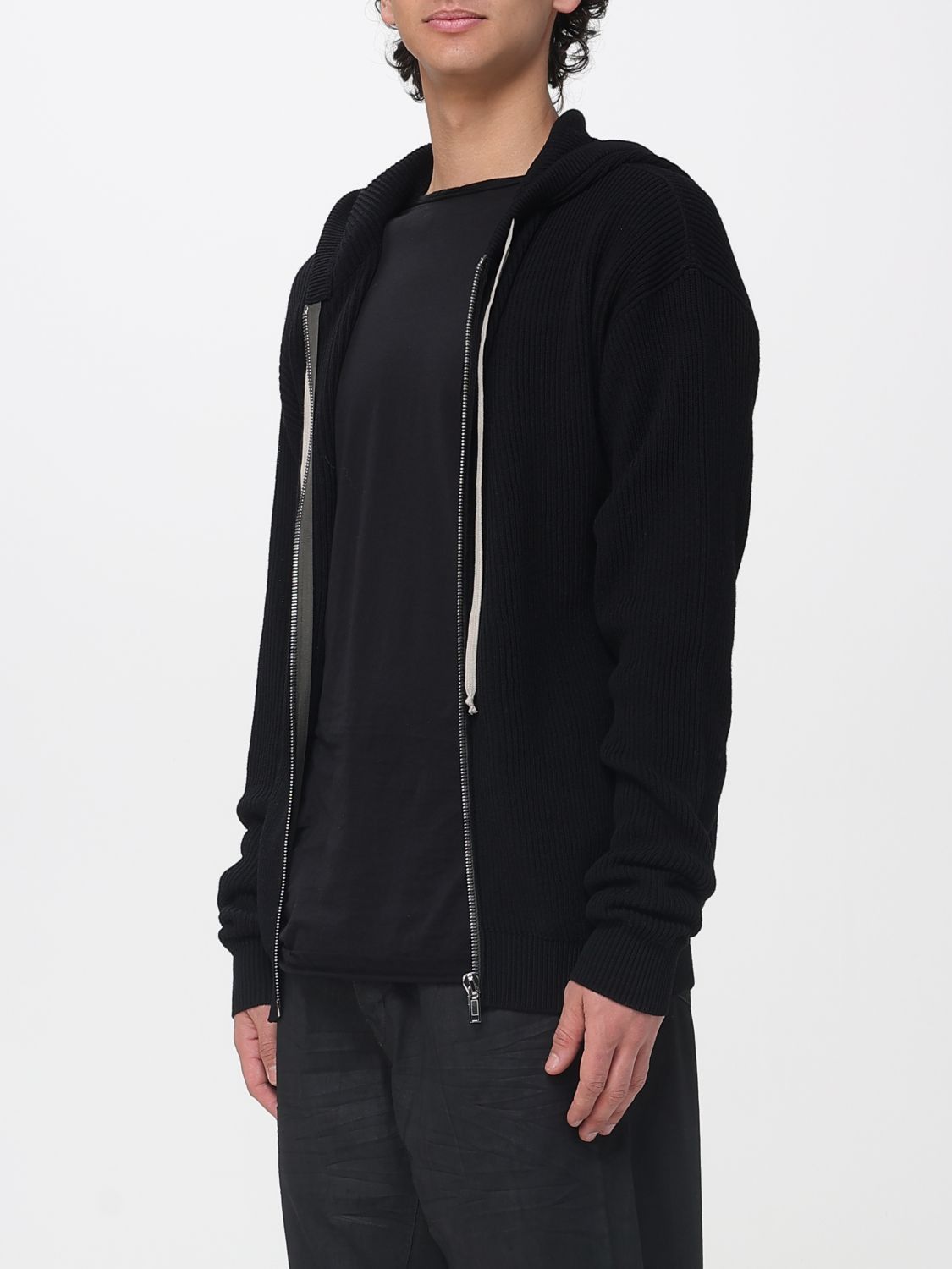 Rick Owens Rick Owens Sweater Men Black Size US XL / EU 56 / 4 - 4 Thumbnail
