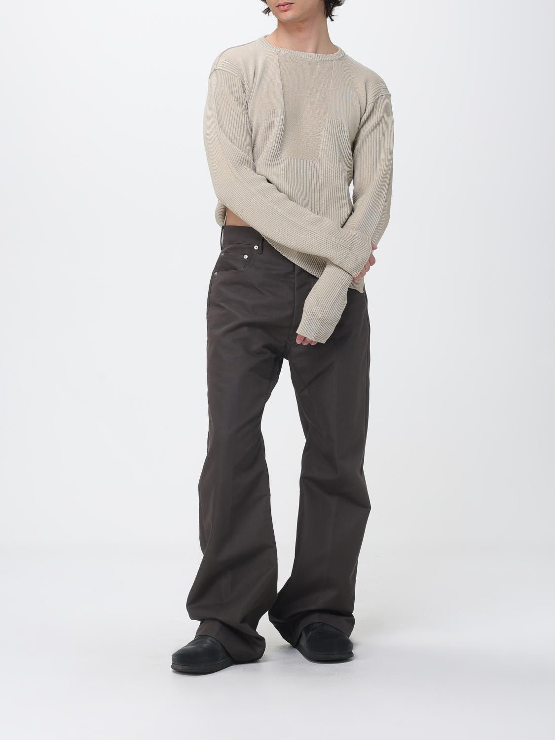 Rick Owens Rick Owens Sweater Men Sand Size US M / EU 48-50 / 2 - 2 Thumbnail