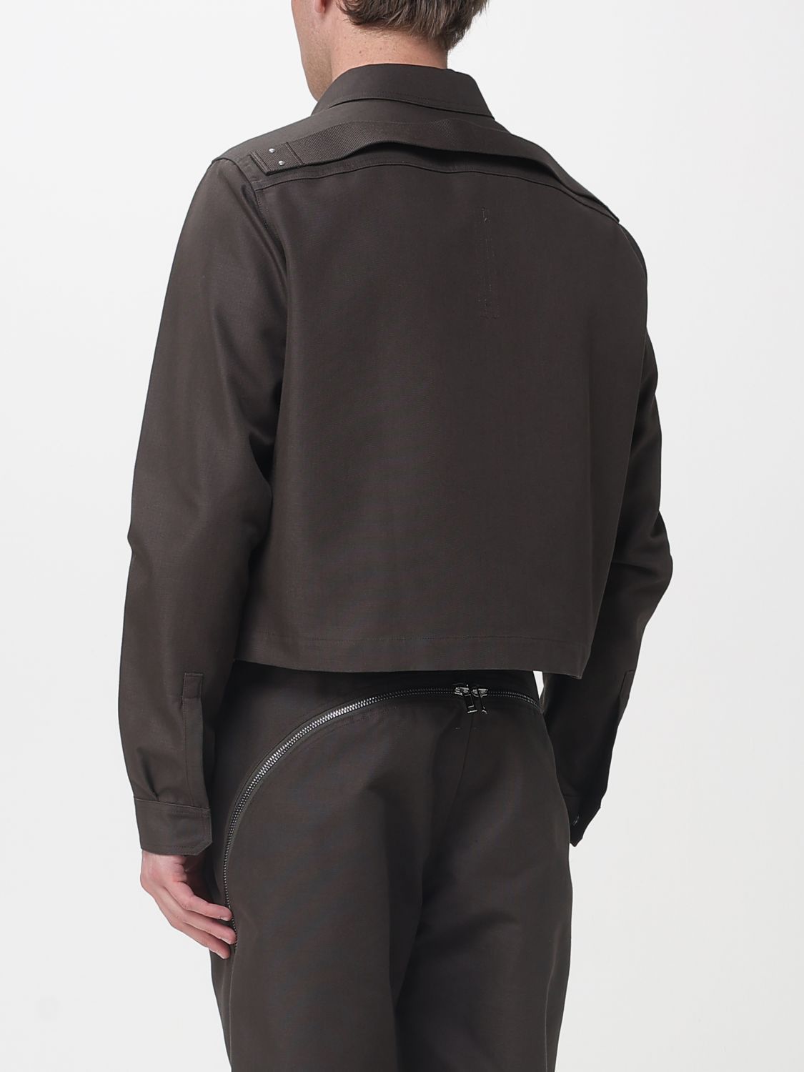 Rick Owens Rick Owens Jacket Men Brown Size US L / EU 52-54 / 3 - 3 Thumbnail