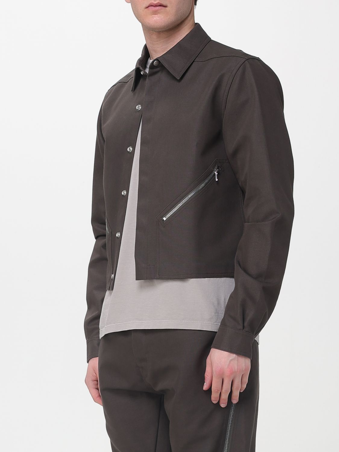 Rick Owens Rick Owens Jacket Men Brown Size US L / EU 52-54 / 3 - 4 Thumbnail