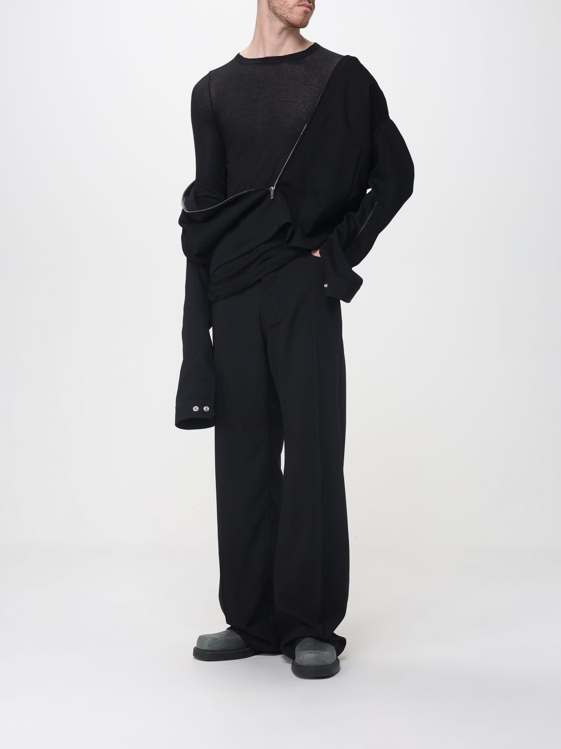 Rick Owens Rick Owens Jacket Men Black Size US L / EU 52-54 / 3 - 2 Thumbnail
