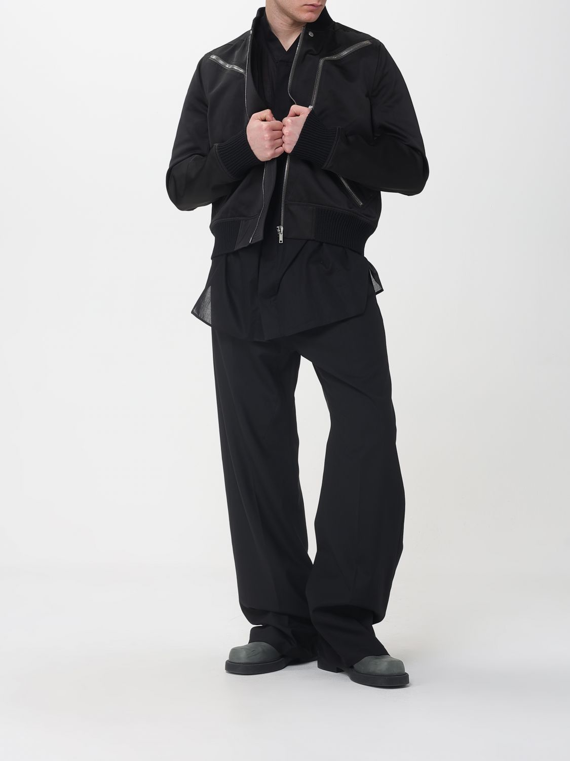 Rick Owens Rick Owens Jacket Men Black Size US XXL / EU 58 / 5 - 2 Thumbnail